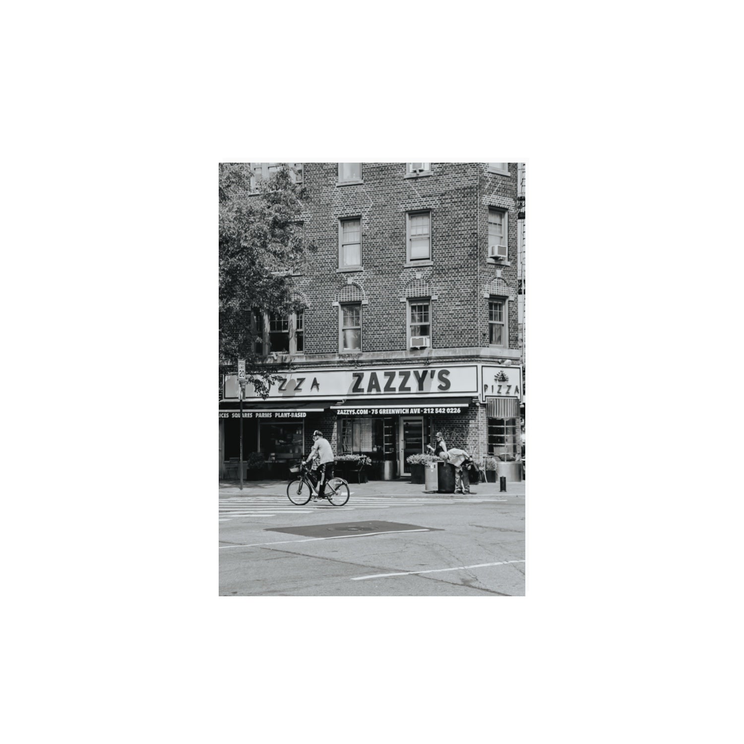 Zazzy's New York NYC Black & White wall art A3, 42 x 29.7 cm unframed fine art print
