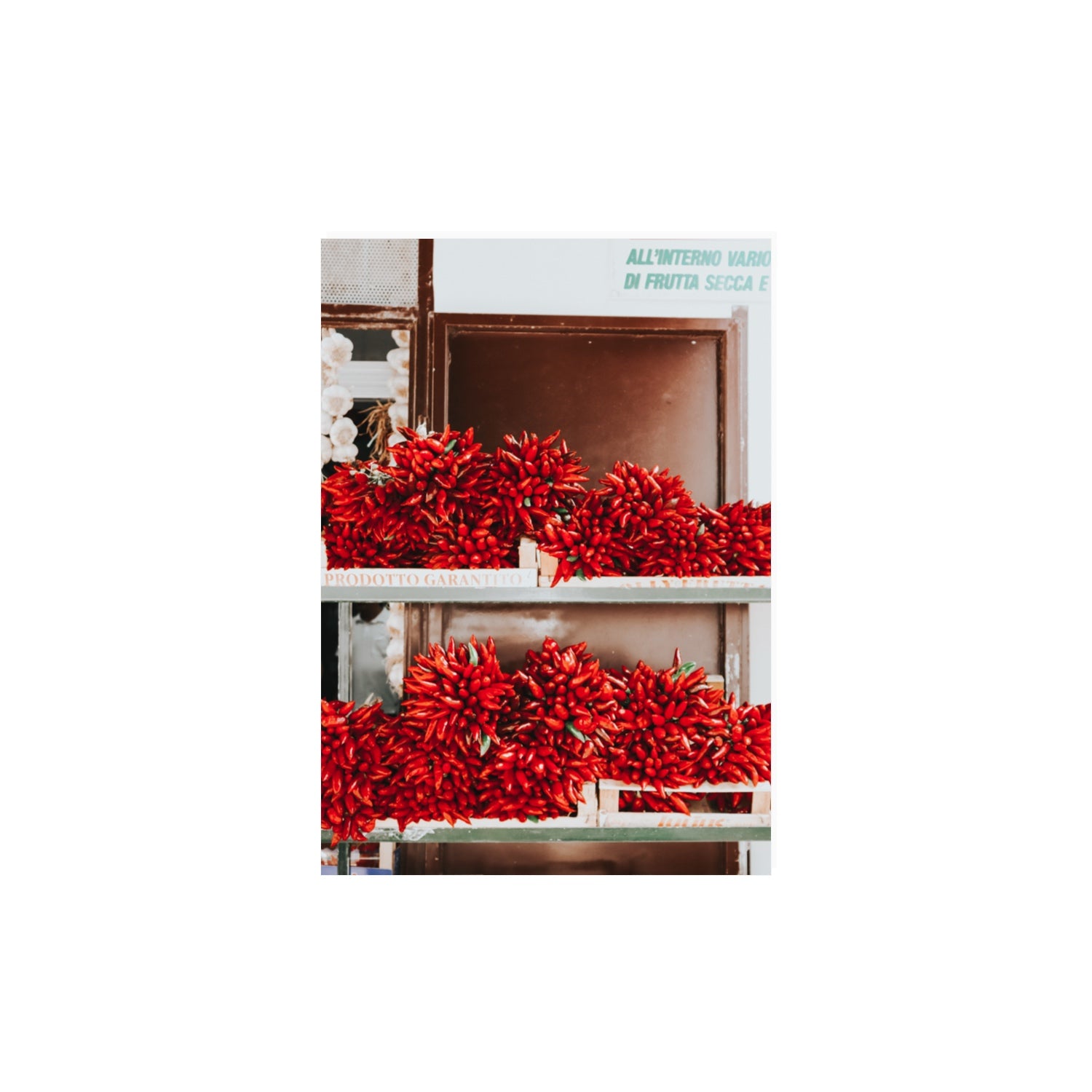 Hot Harvest Puglia Italian wall art A3, 42 x 29.7 cm unframed fine art print