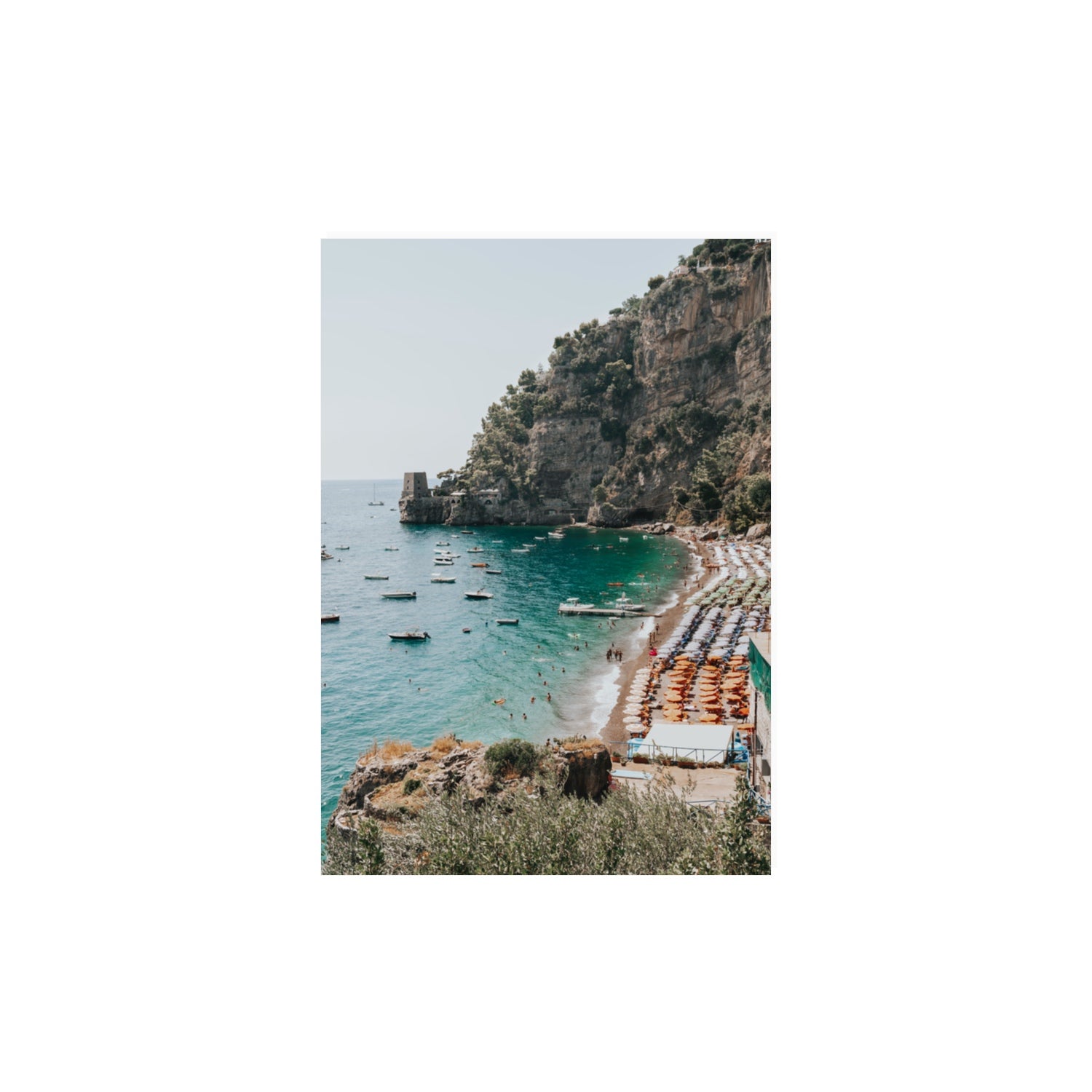 Baia dei Sogni fine art print, Positano, Italy, A3 · 42 x 29.7 cm, Unframed, Fine Art Print