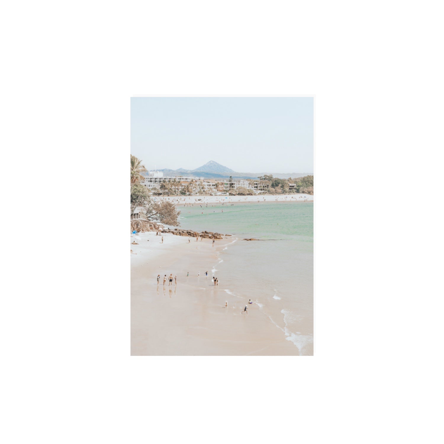 Little Cove Shallows fine art print, Noosa, Australia, coastal scenes artwork, A3 · 42 x 29.7 cm, Unframed, Fine Art Print