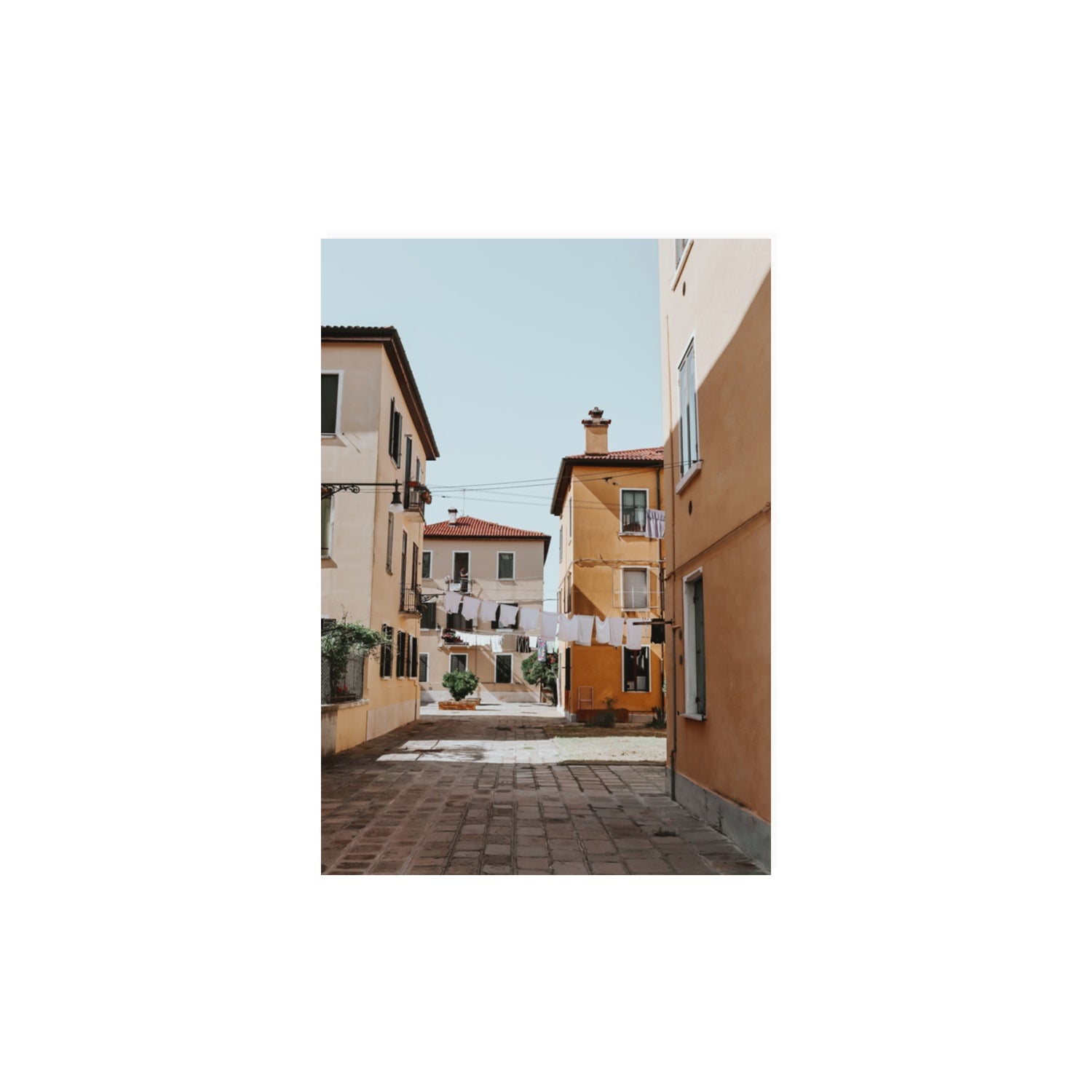 Terraferma Venice Italian wall art A3, 42 x 29.7 cm unframed fine art print