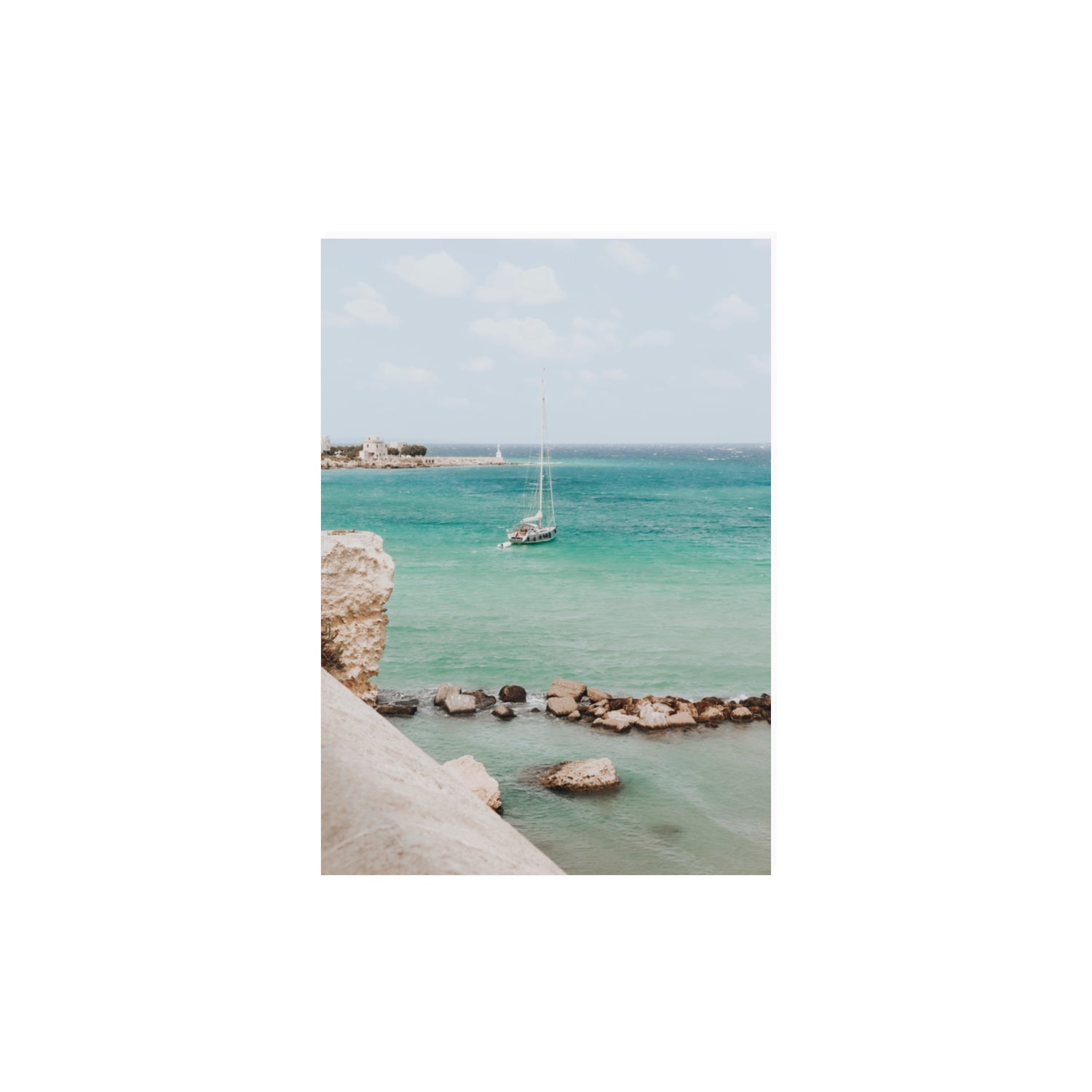Seafarer's Dream Puglia Seafarer’s Dream coastal wall art A3, 42 x 29.7 cm unframed fine art print