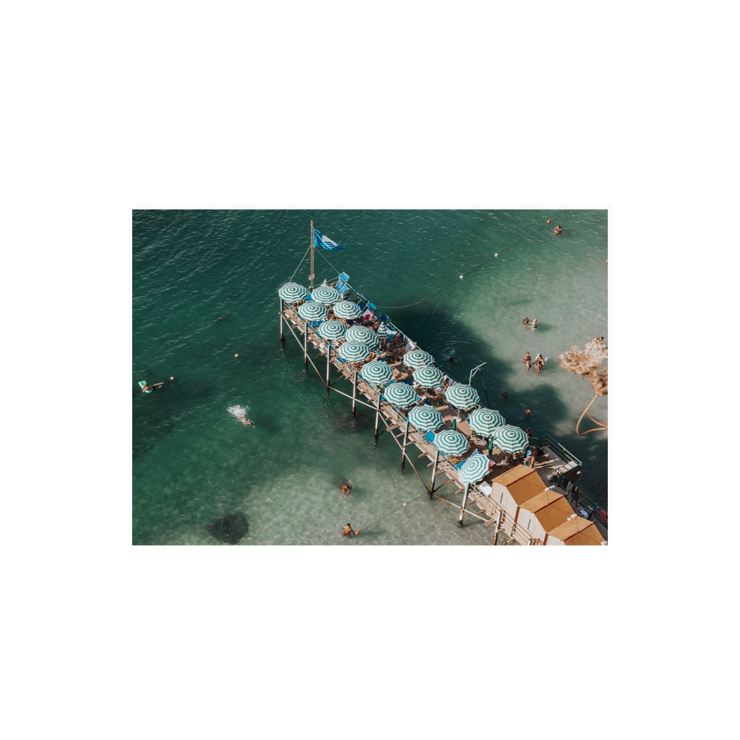 Sorrento Shangri La Sorrento coastal Italian wall art A2, 59.4 x 42 cm unframed fine art print