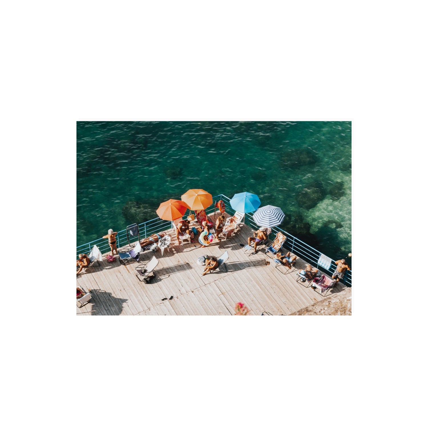 Il Dolce Far Niente Sorrento coastal wall art A2, 59.4 x 42 cm unframed fine art print