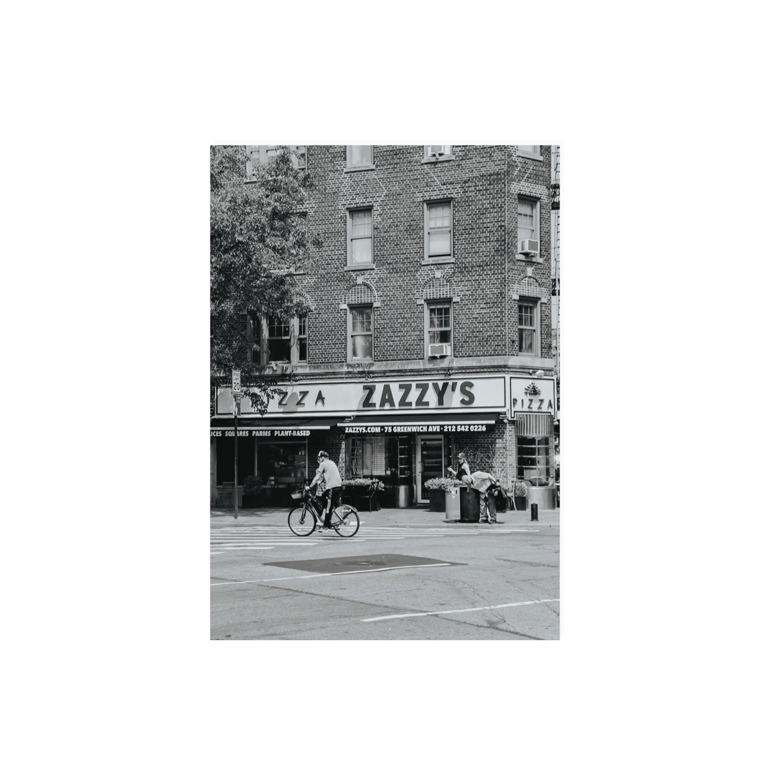 Zazzy's New York NYC Black & White wall art A2, 59.4 x 42 cm unframed fine art print