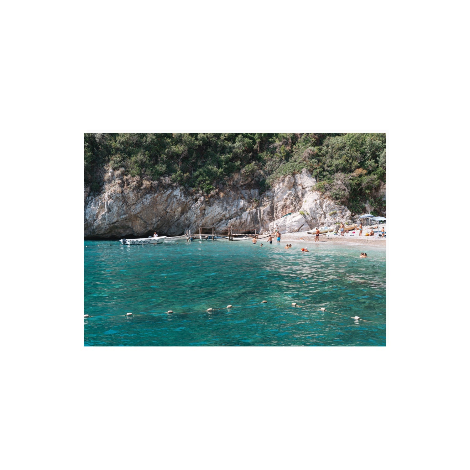 Azure Abyss Nerano wall art A2, 59.4 x 42 cm unframed fine art print