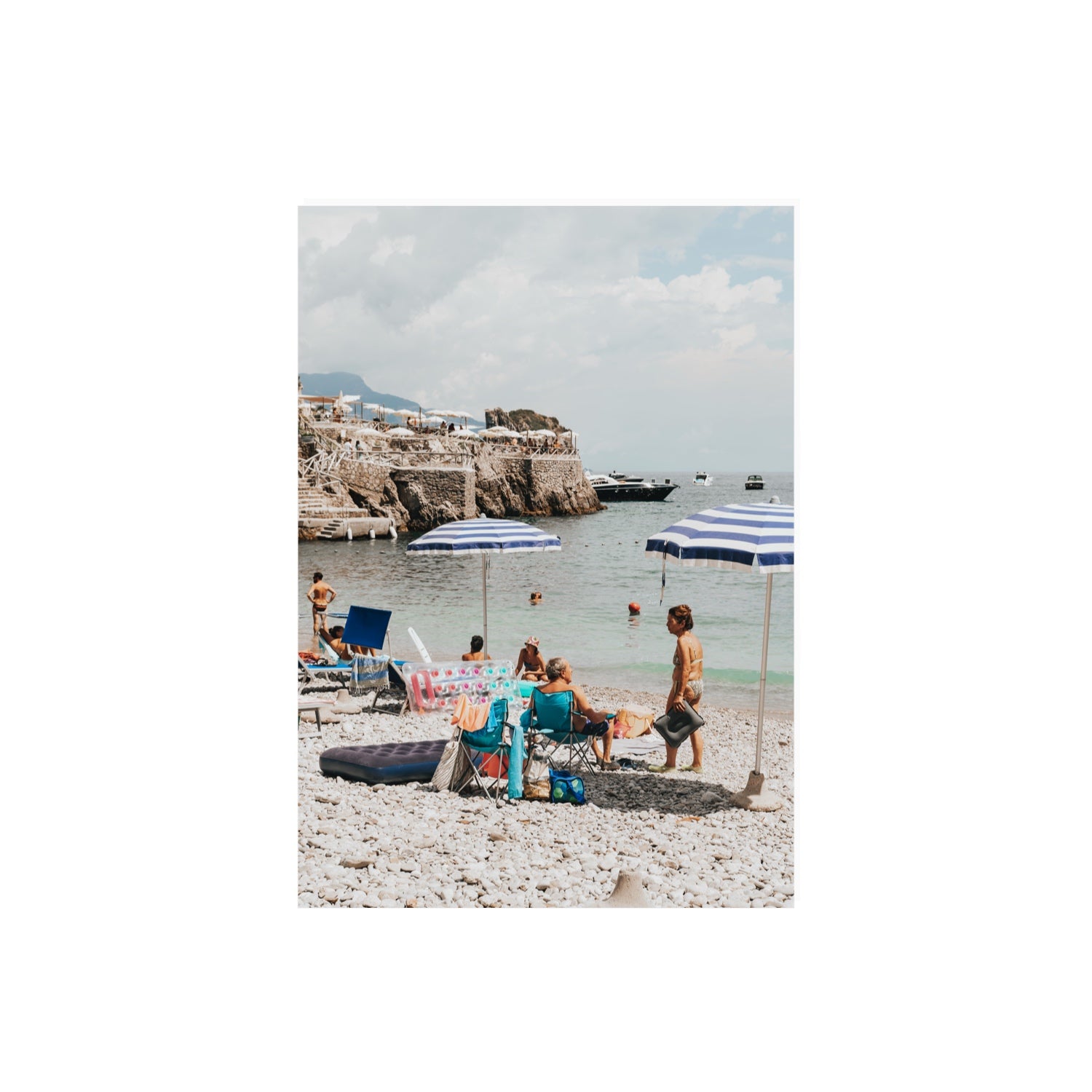 Couple Goals Nerano Amalfi Coast coastal wall art A2, 59.4 x 42 cm unframed fine art print