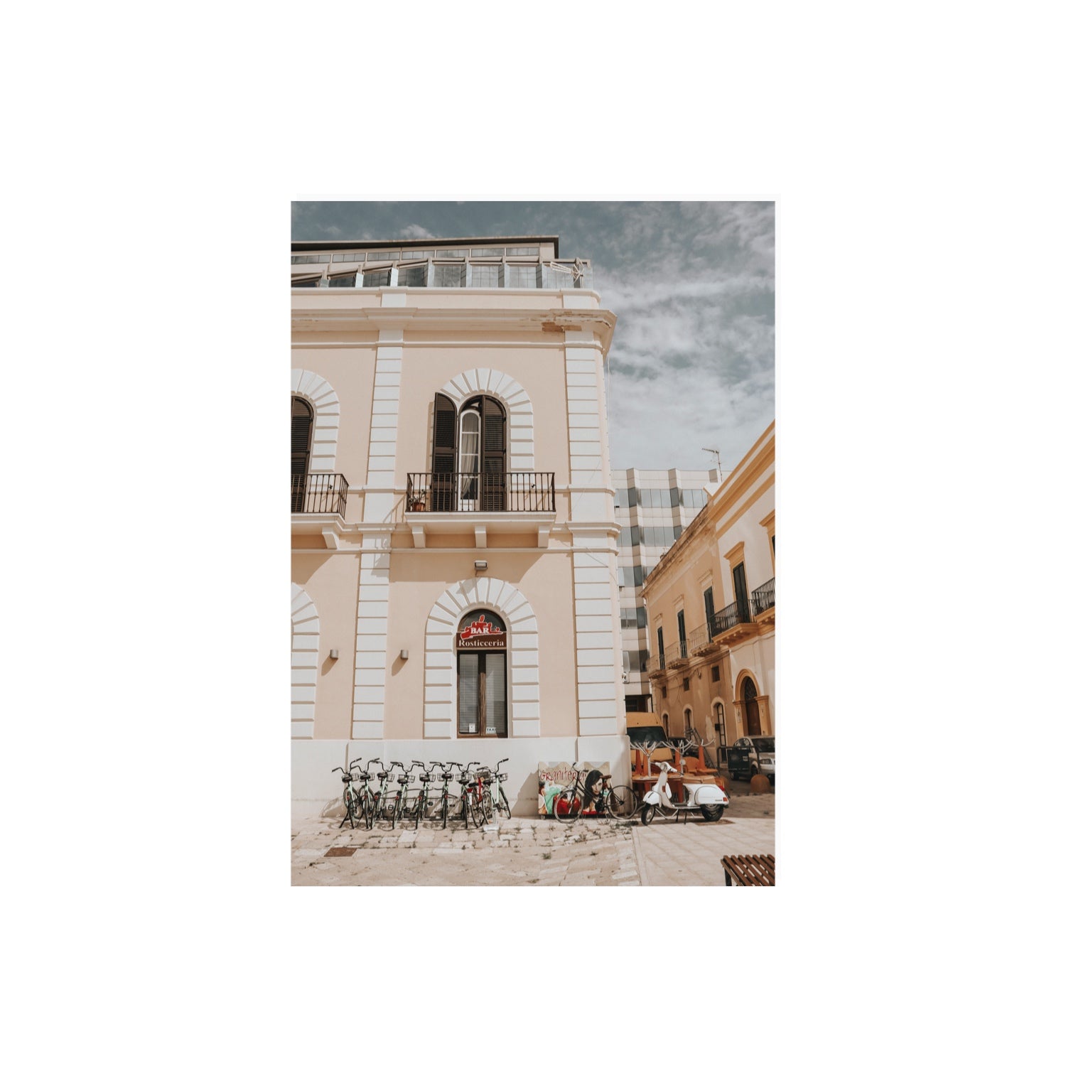Rosticceria Puglia Italian wall art A2, 59.4 x 42 cm unframed fine art print