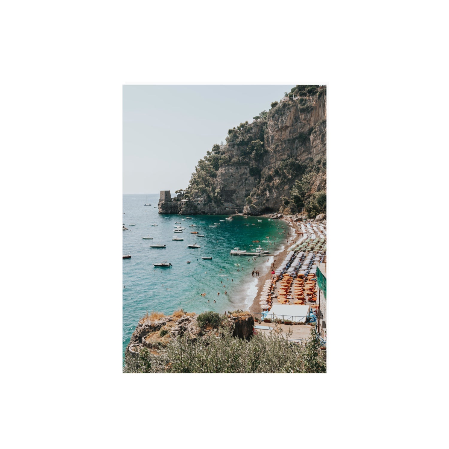 Baia dei Sogni fine art print, Positano, Italy, A2 · 59.4 x 42 cm, Unframed, Fine Art Print