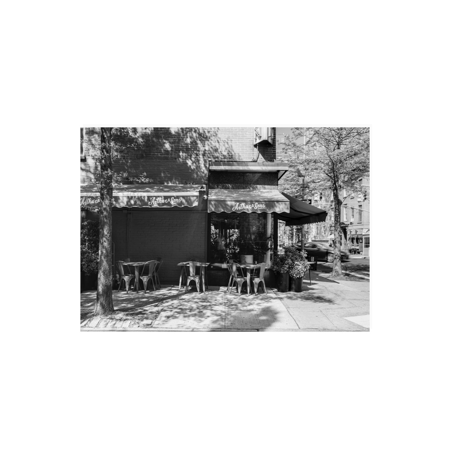 Arthur's Corner New York NYC Restaurant wall art A2, 59.4 x 42 cm unframed fine art print