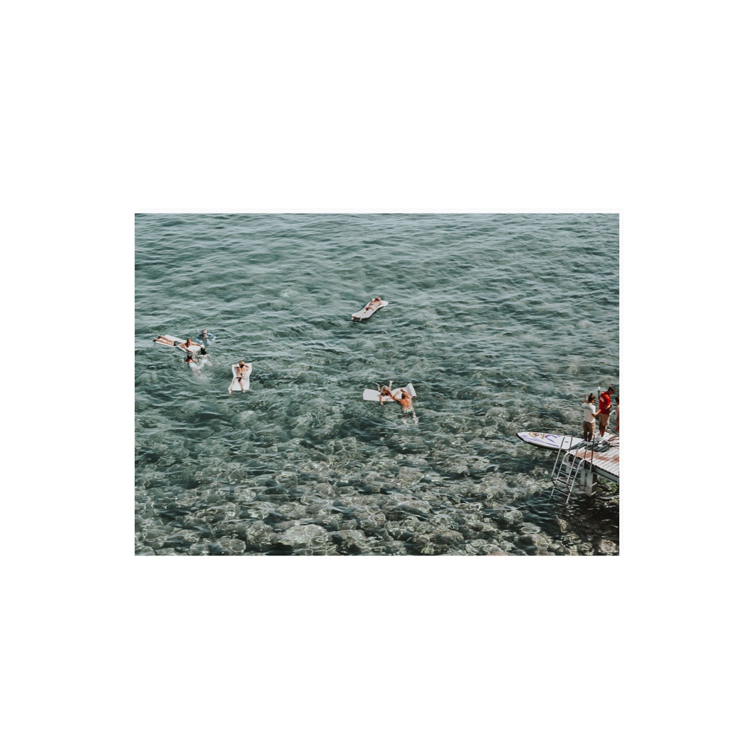 Having A Whale Of A Time Tuscany coastal wall art A2, 59.4 x 42 cm unframed fine art print
