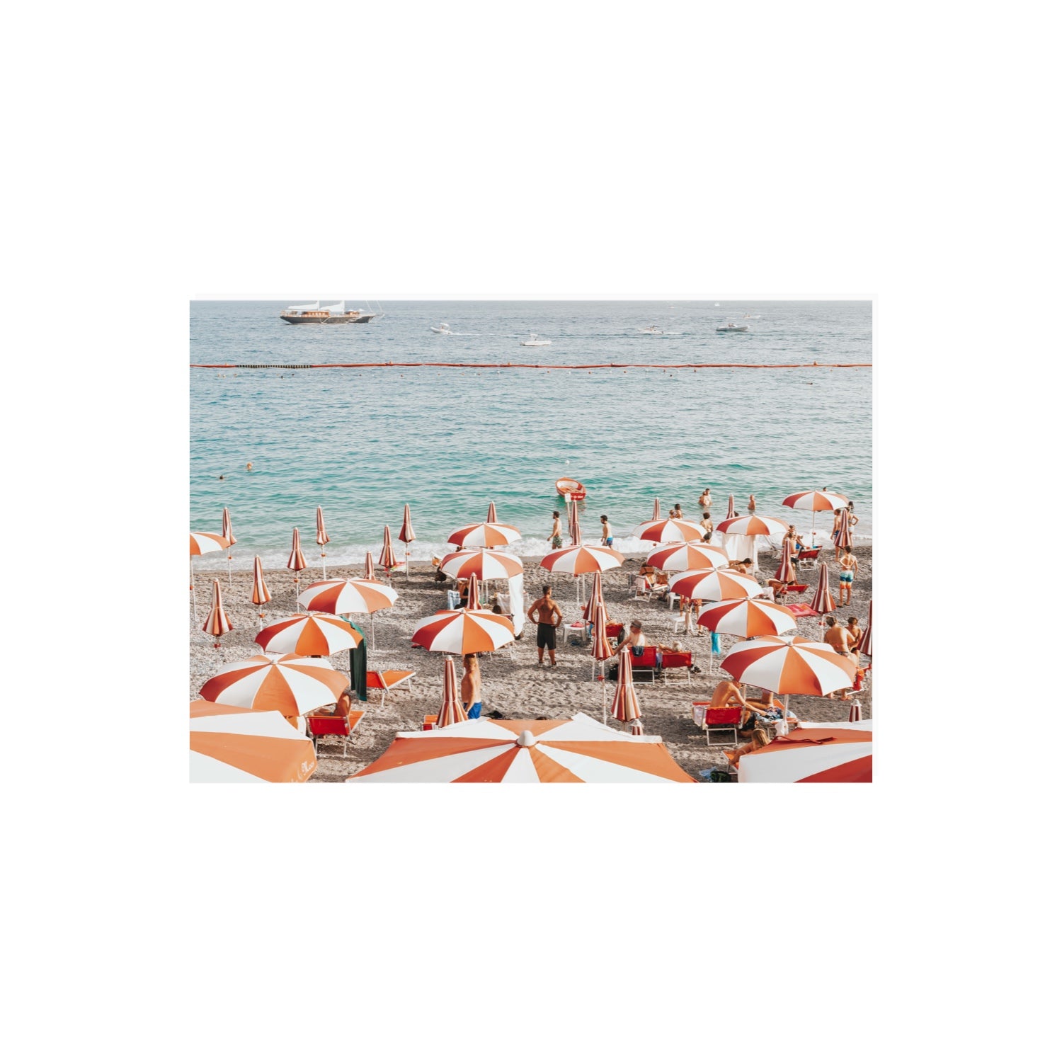 That's Amore Amalfi Mediterranean wall art A2, 59.4 x 42 cm unframed fine art print