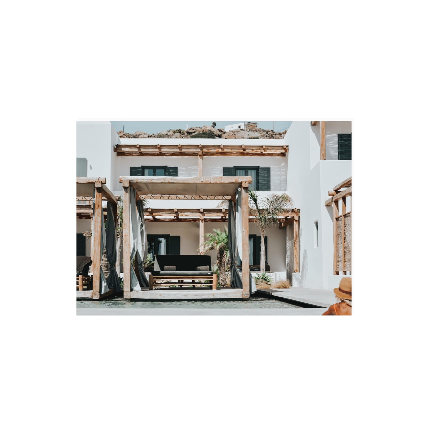 Dream Villa fine art print, Mykonos, Greece, A2 · 59.4 x 42 cm, Unframed, Fine Art Print