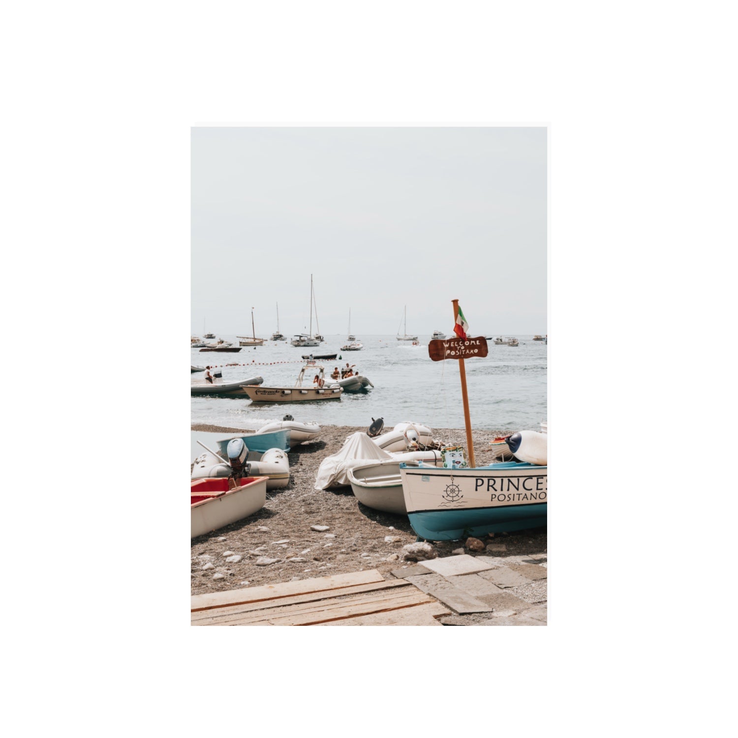 Coming Home fine art print, Positano, Italy, 70 x 50 cm, Unframed, Fine Art Print