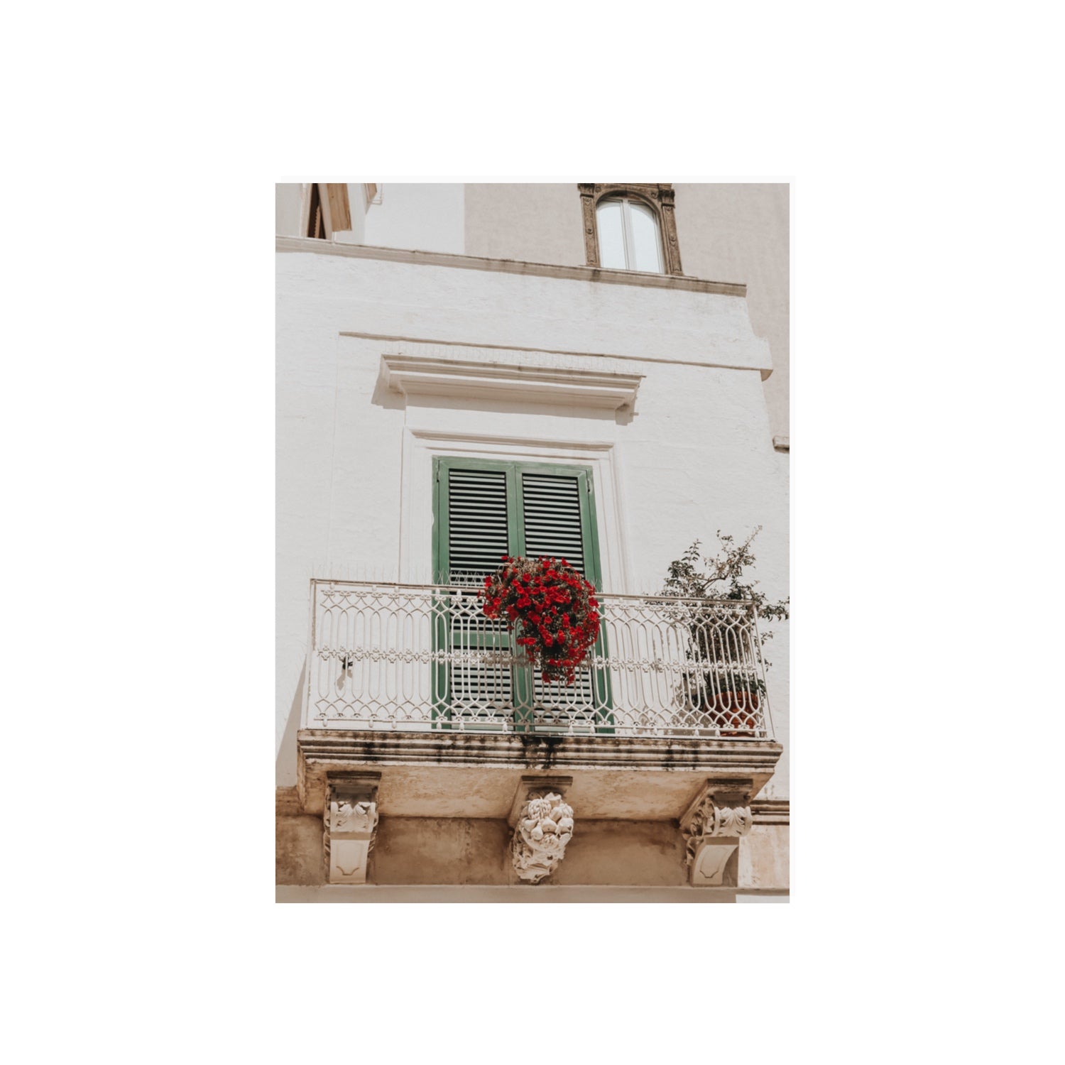 Balcone Estivo Puglia Italian wall art 70 x 50 cm unframed fine art print