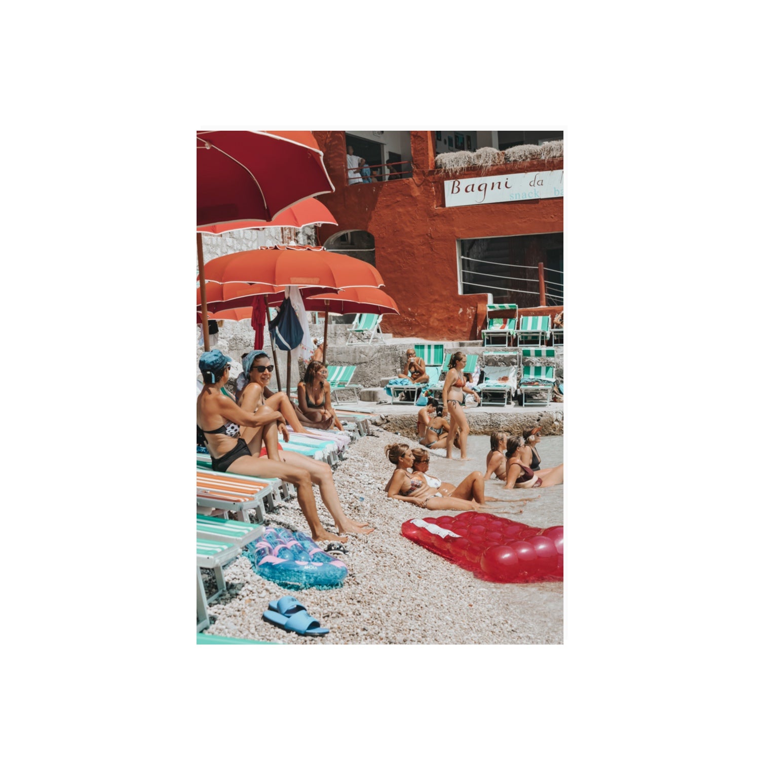 La Dolce Vita fine art print, Capri, Italy, 70 x 50 cm, Unframed, Fine Art Print