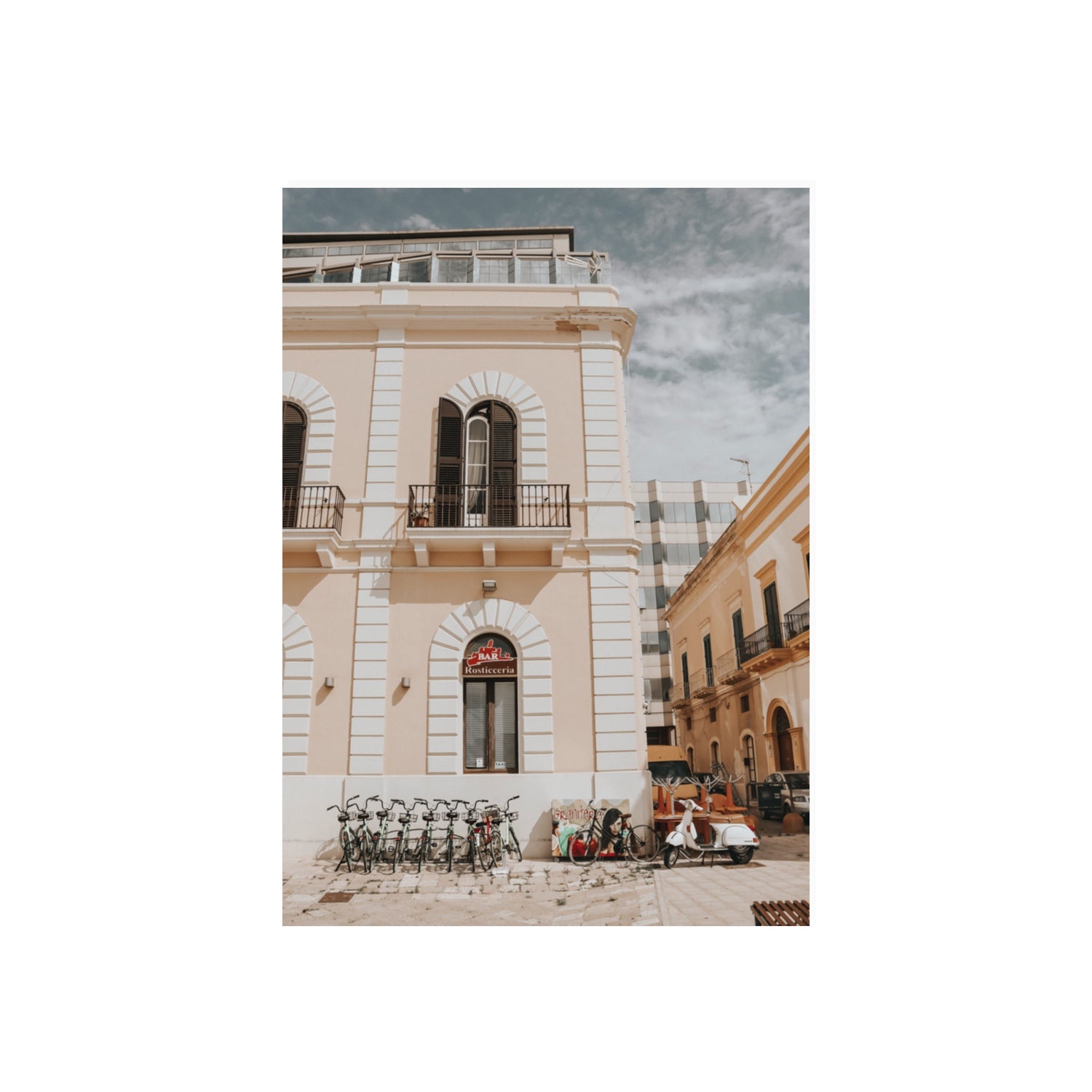 Rosticceria Puglia Italian wall art 70 x 50 cm unframed fine art print