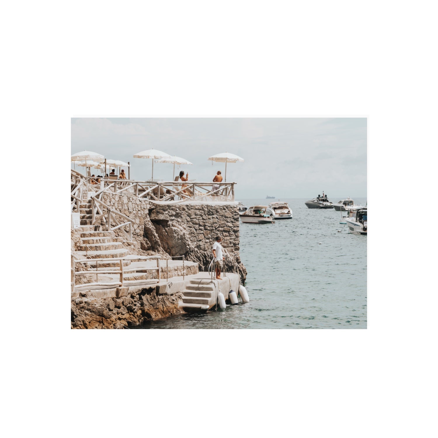 Conca Del Sogno fine art print, Nerano, Italy, 70 x 50 cm, Unframed, Fine Art Print