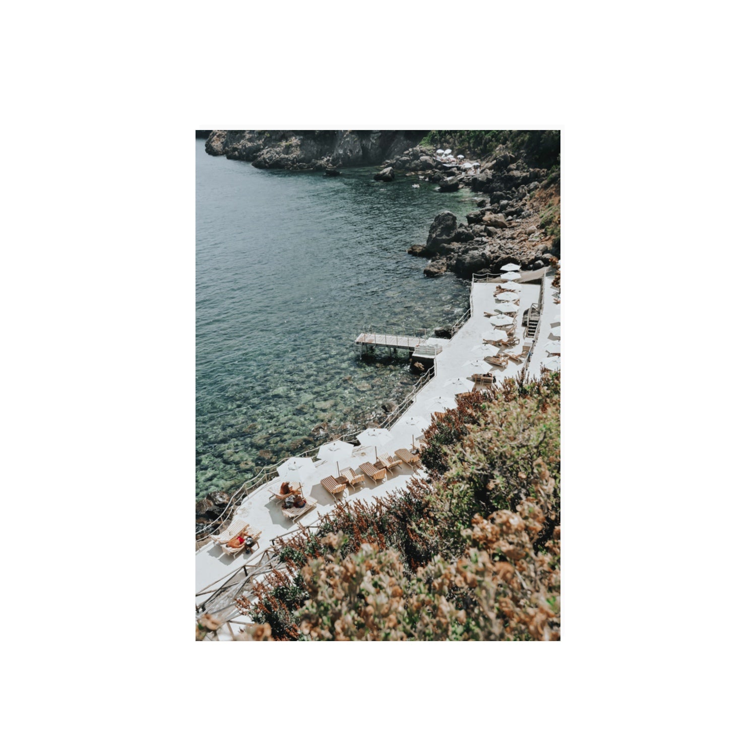 Go Beyond The Postcard Tuscany coastal wall art 70 x 50 cm unframed fine art print
