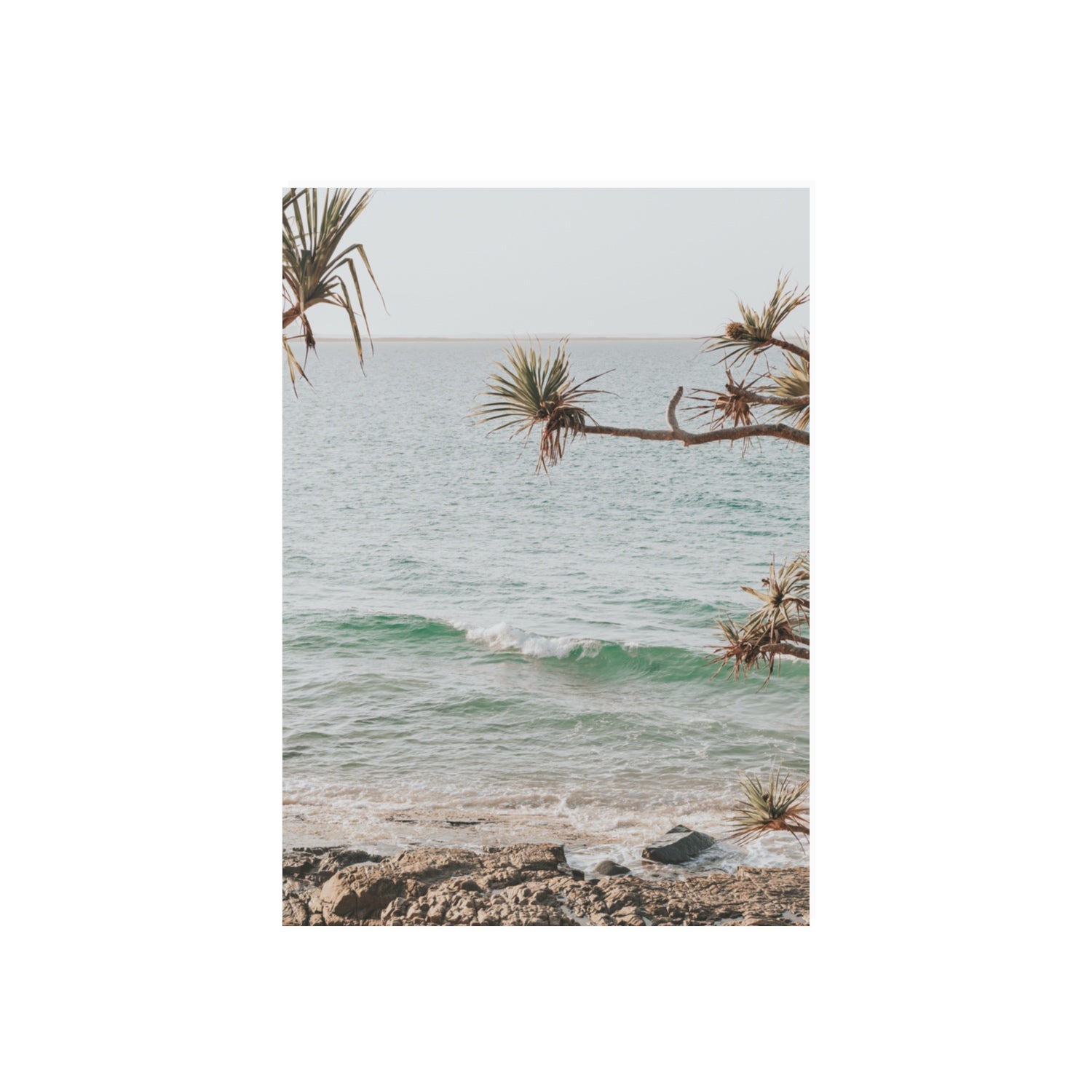 Good Vibrations fine art print, Noosa, Australia, coastal scenes artwork, 70 x 50 cm, Unframed, Fine Art Print