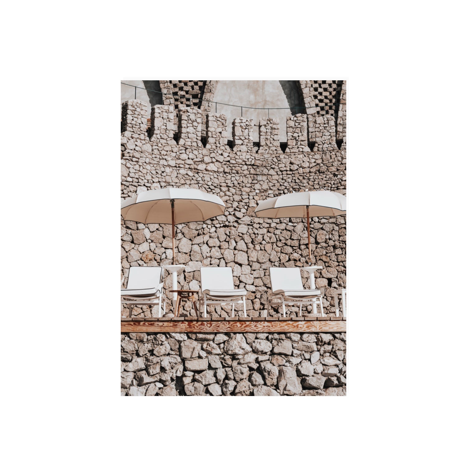 Pietra Amalfitana fine art print, Amalfi, Italy, luxury escapes artwork, 70 x 50 cm, Unframed, Fine Art Print