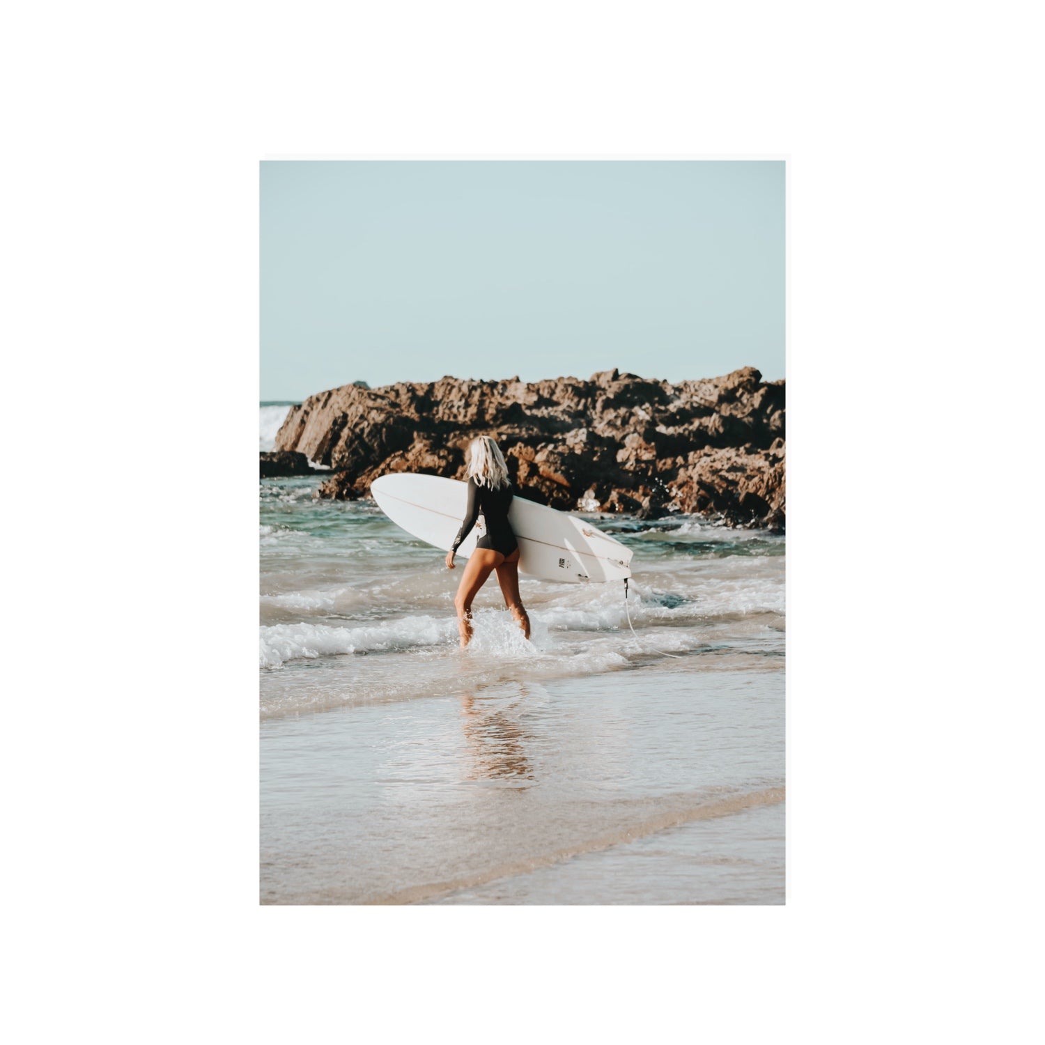 Bethany Byron Bay Surf coastal decor wall art A1, 84.1 x 59.4 cm unframed fine art print