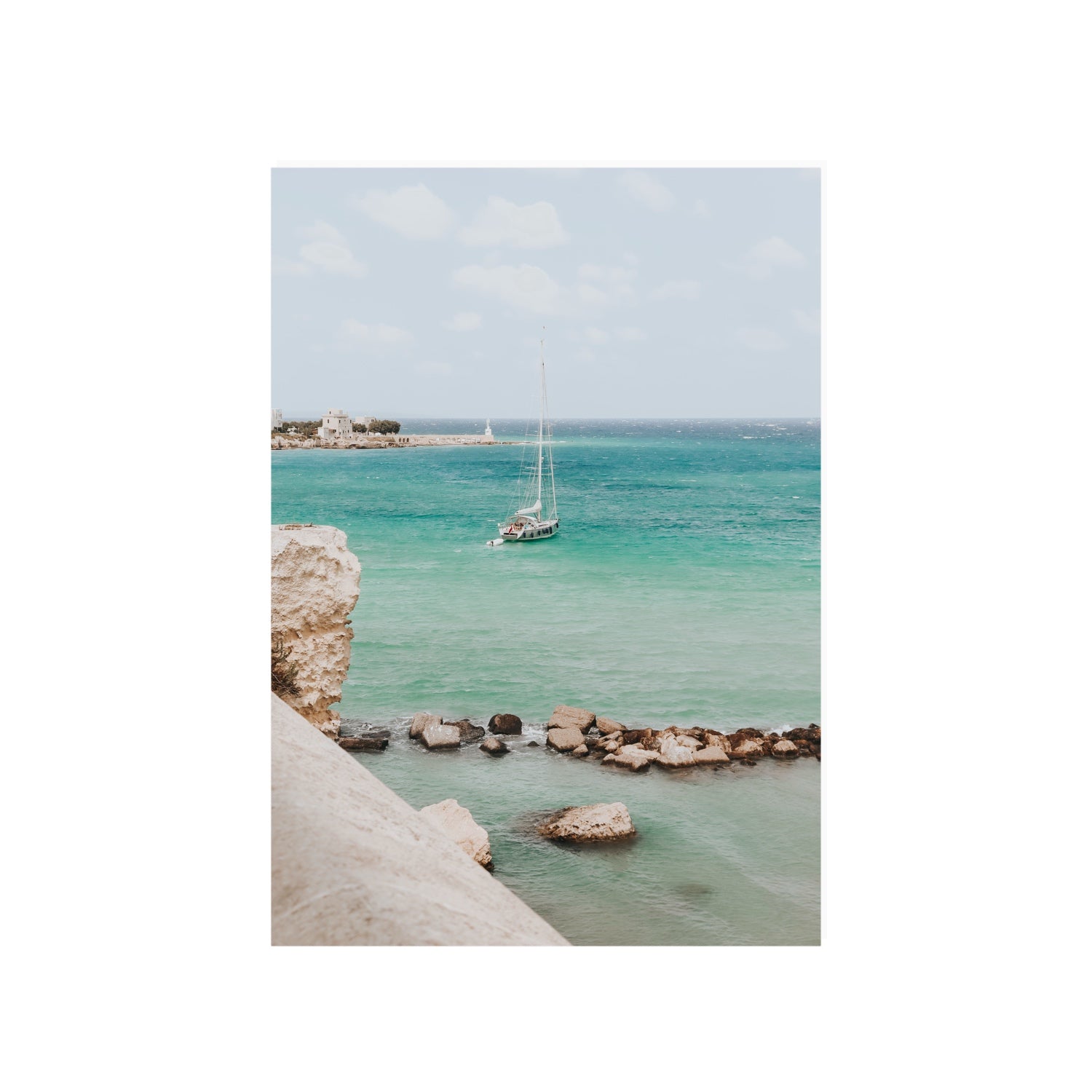 Seafarer's Dream Puglia Seafarer’s Dream coastal wall art A1, 84.1 x 59.4 cm unframed fine art print
