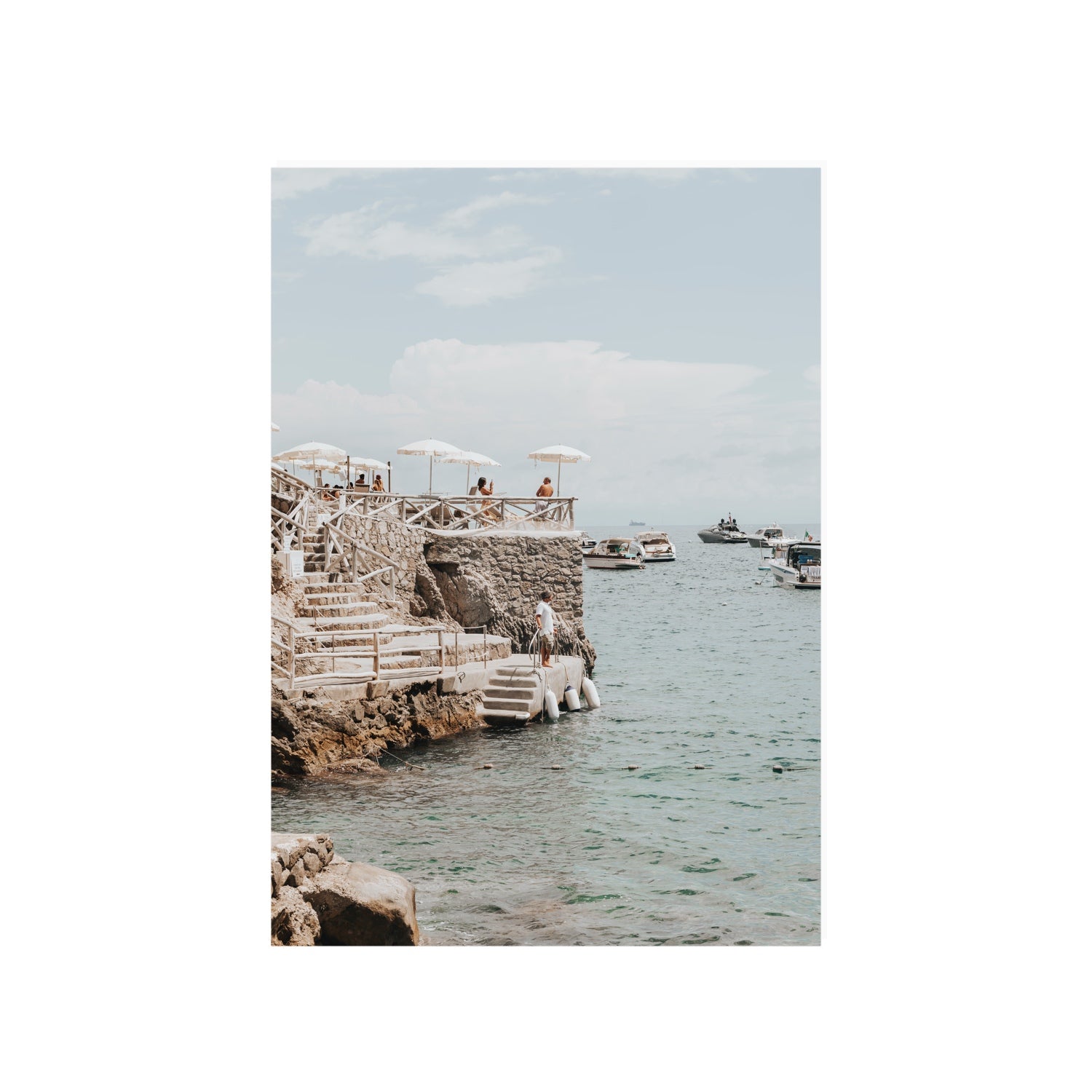 Pier Patrol Nerano wall art A1, 84.1 x 59.4 cm unframed fine art print