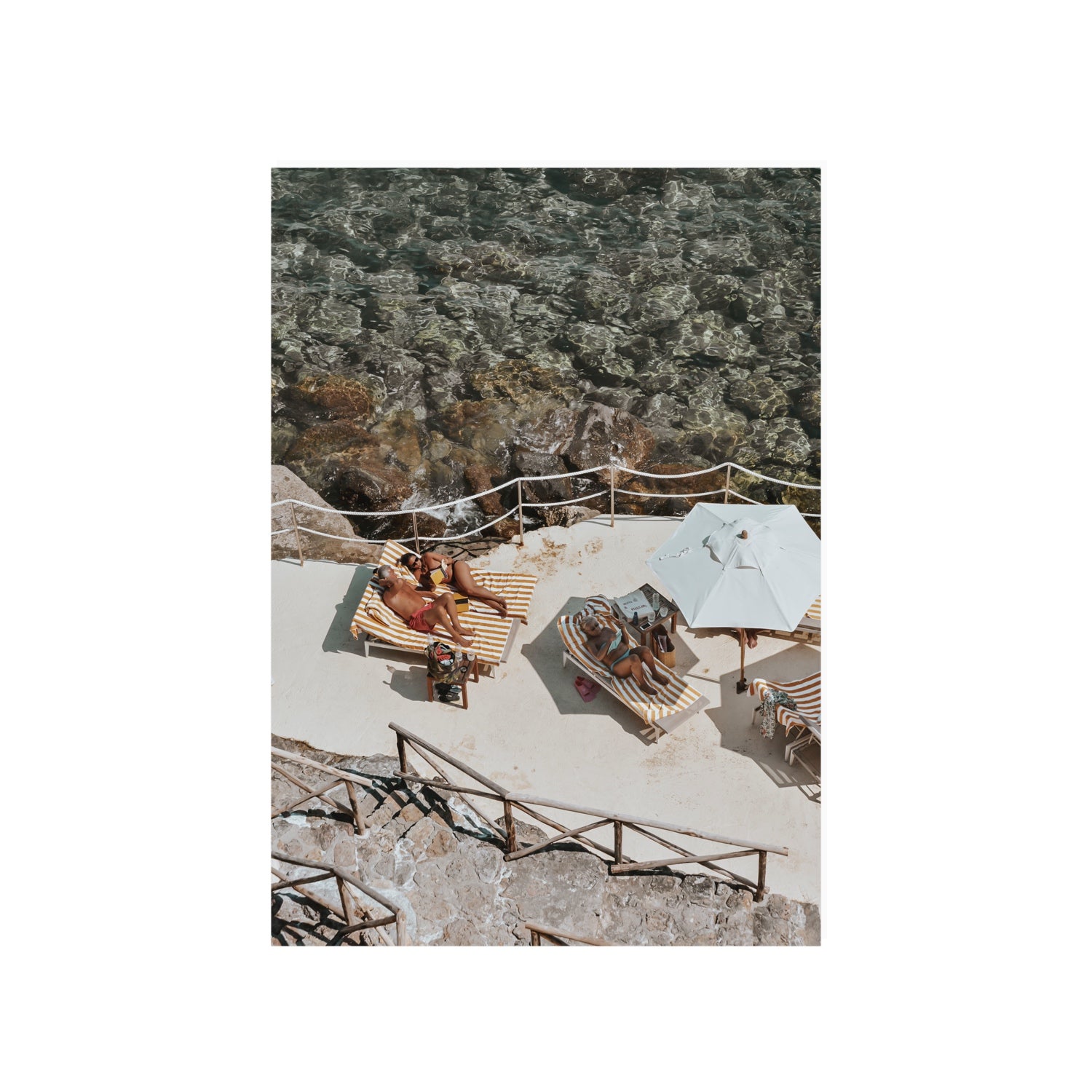 Lounge Lizards Tuscany Italian decor wall art A1, 84.1 x 59.4 cm unframed fine art print