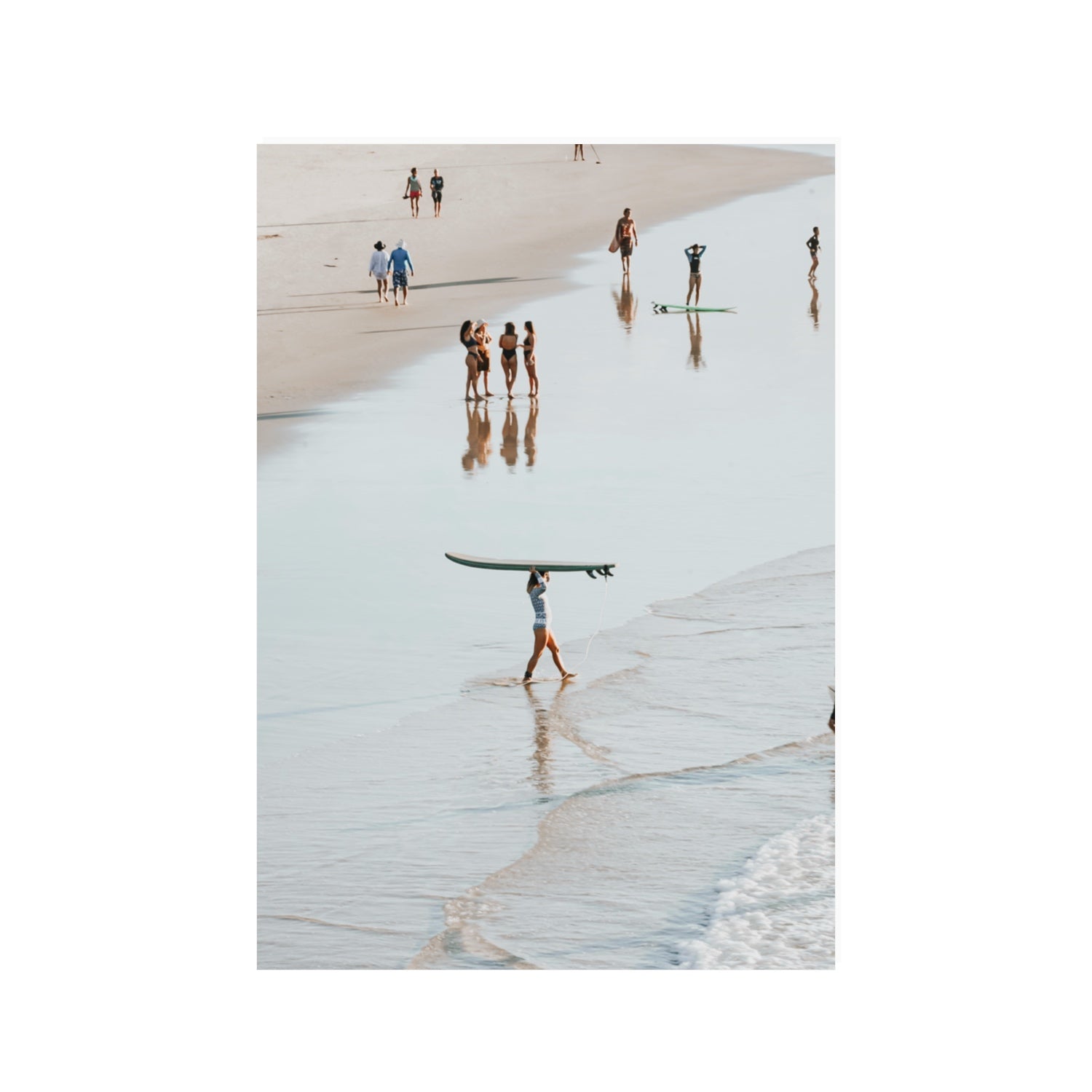 Bailey Byron Bay beach coastal decor wall art 100 x 70 cm unframed fine art print
