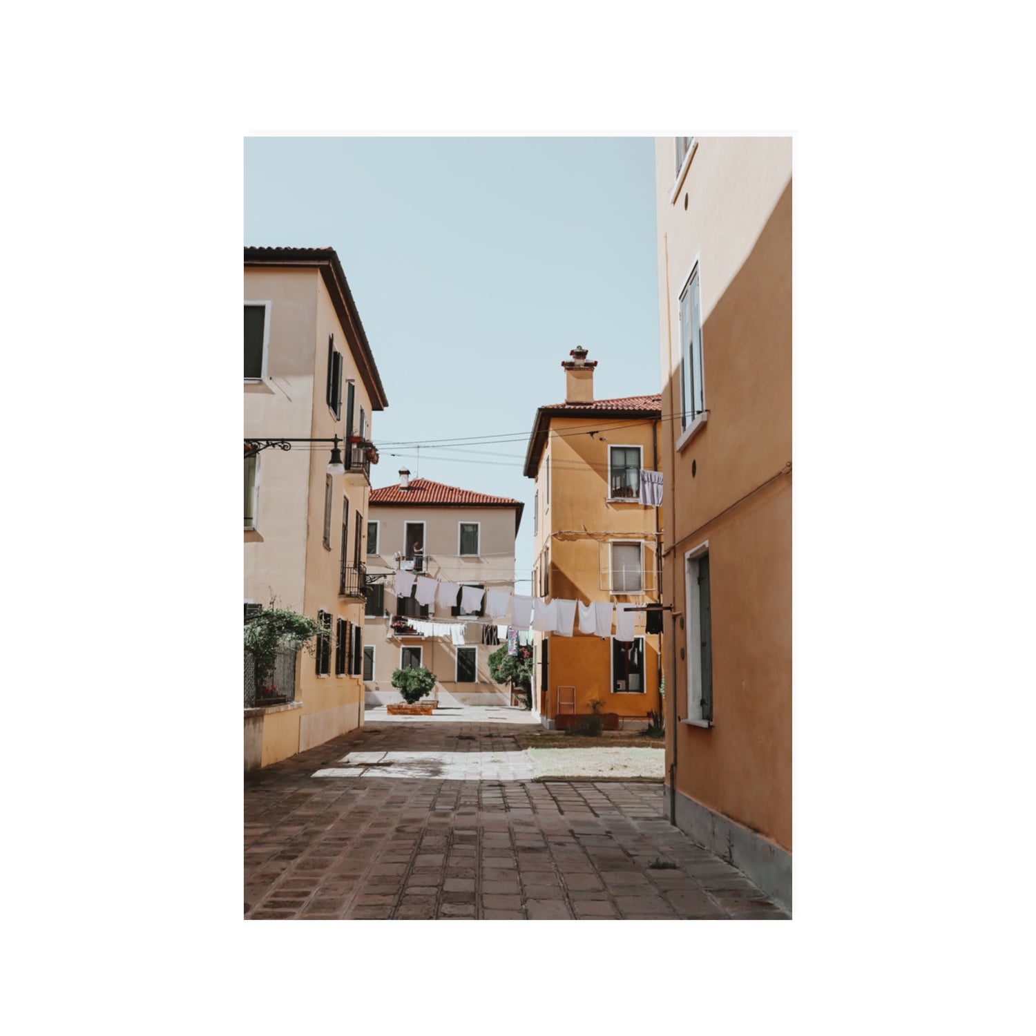 Terraferma Venice Italian wall art 100 x 70 cm unframed fine art print
