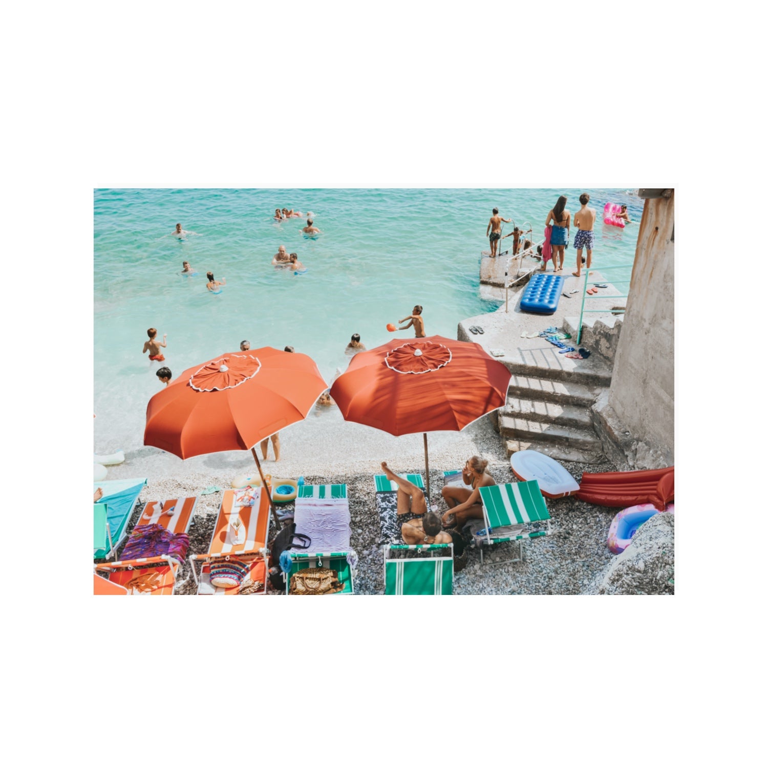 Water Wonderland fine art print, Capri, Italy, 100 x 70 cm, Unframed, Fine Art Print