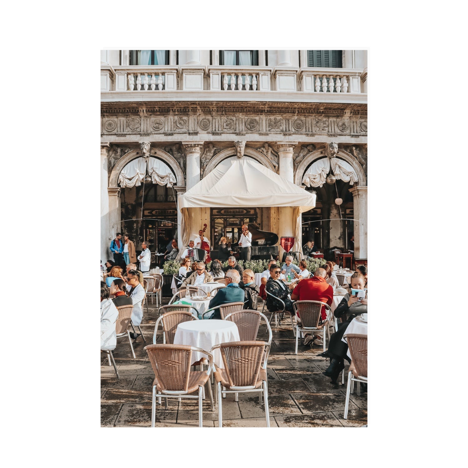 Piazza San Marco Venice Italian wall art A0 unframed fine art print
