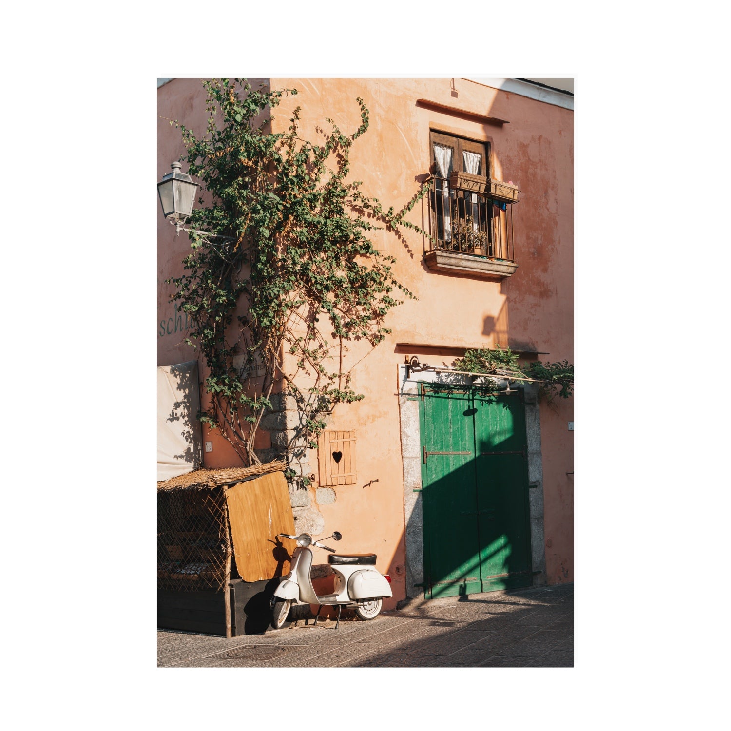 La Casa Ischia Italian Mediterranean decor wall art A0 unframed fine art print