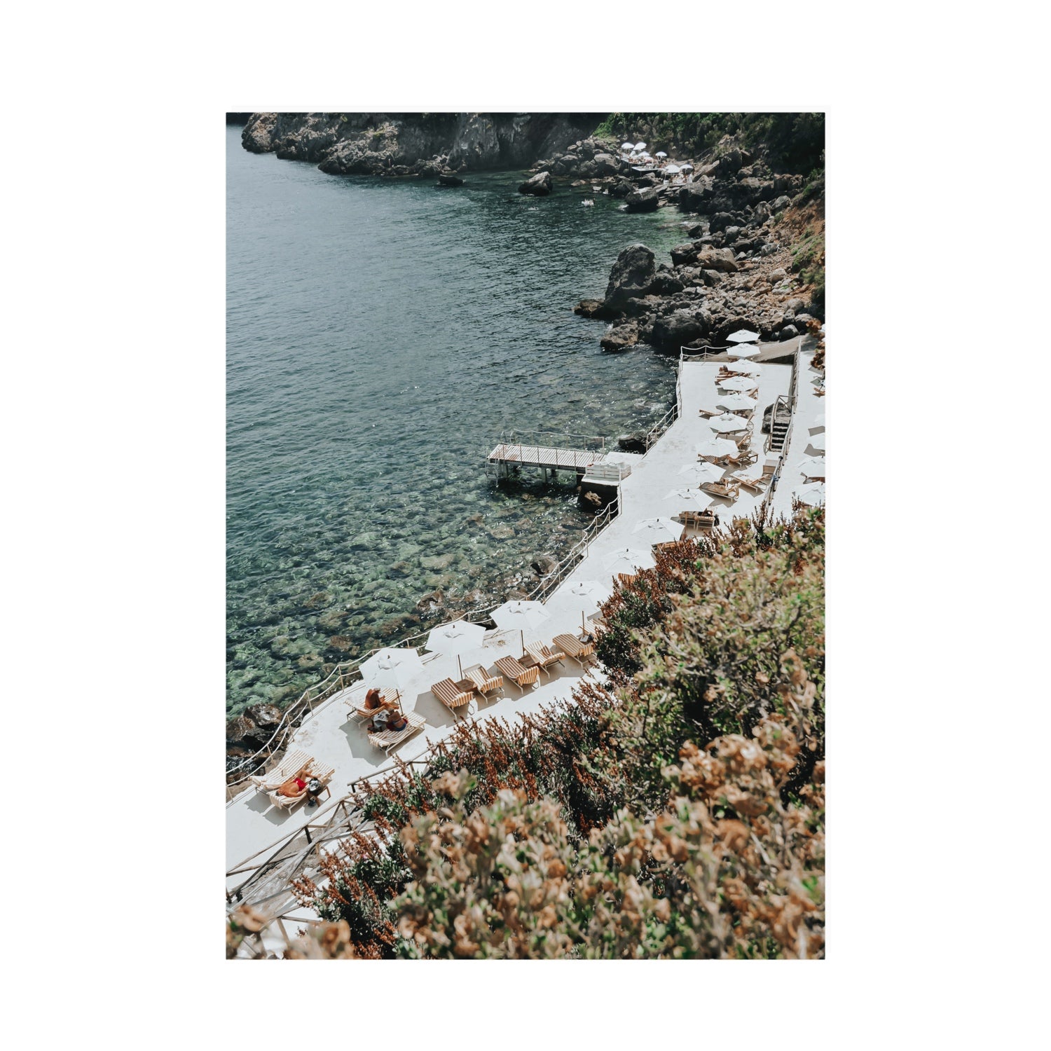 Go Beyond The Postcard Tuscany coastal wall art A0 unframed fine art print