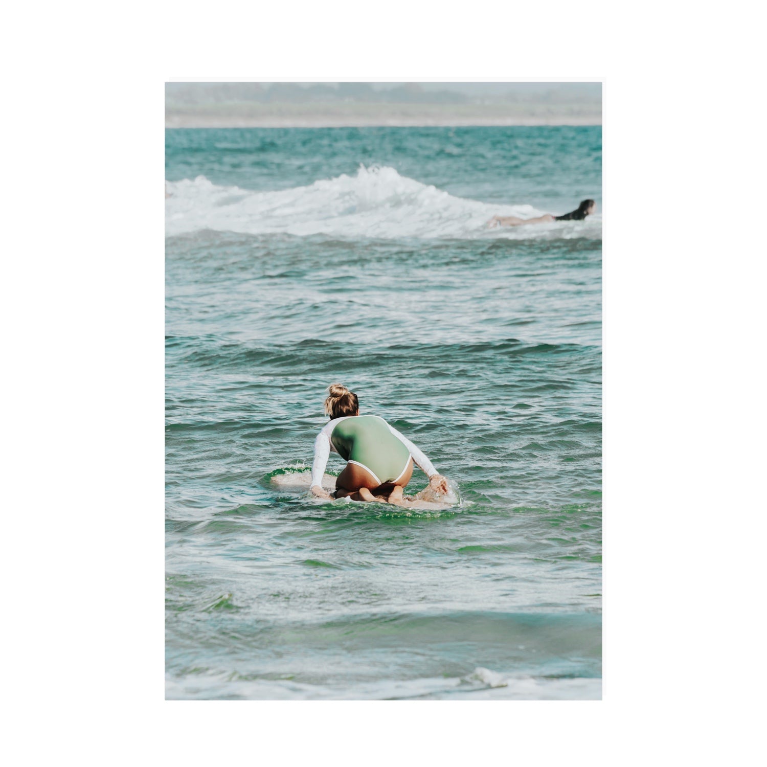Quincy Byron Bay Surf coastal wall art A0 unframed fine art print