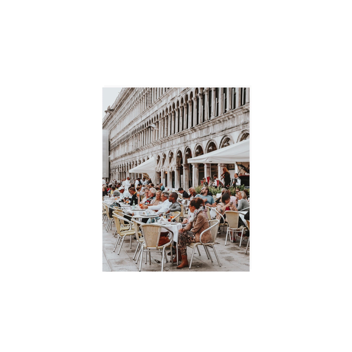 Lunchbreak Venice Italian wall art 8 x 10 in unframed fine art print