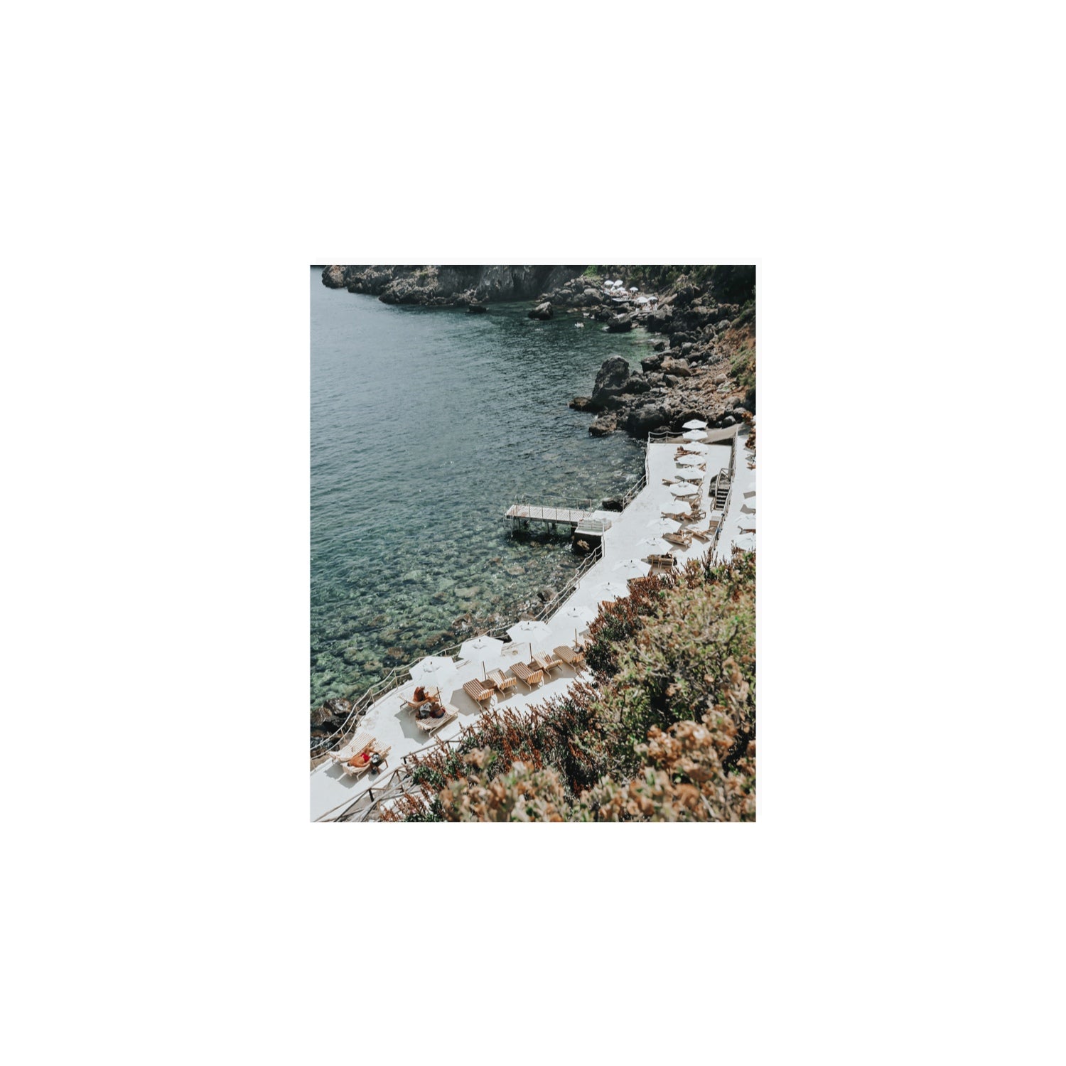 Go Beyond The Postcard Tuscany coastal wall art 8 x 10 in unframed fine art print