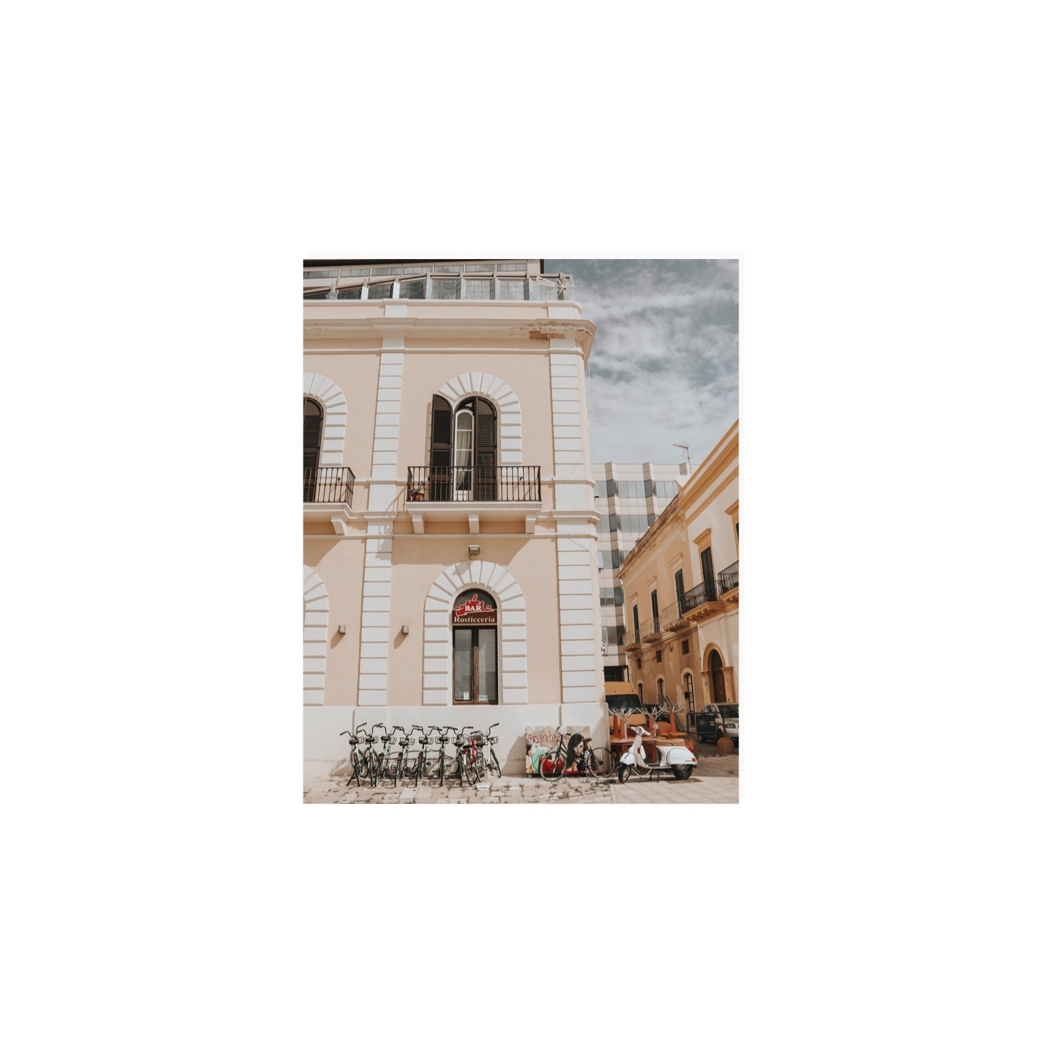 Rosticceria Puglia Italian wall art 8 x 10 in unframed fine art print