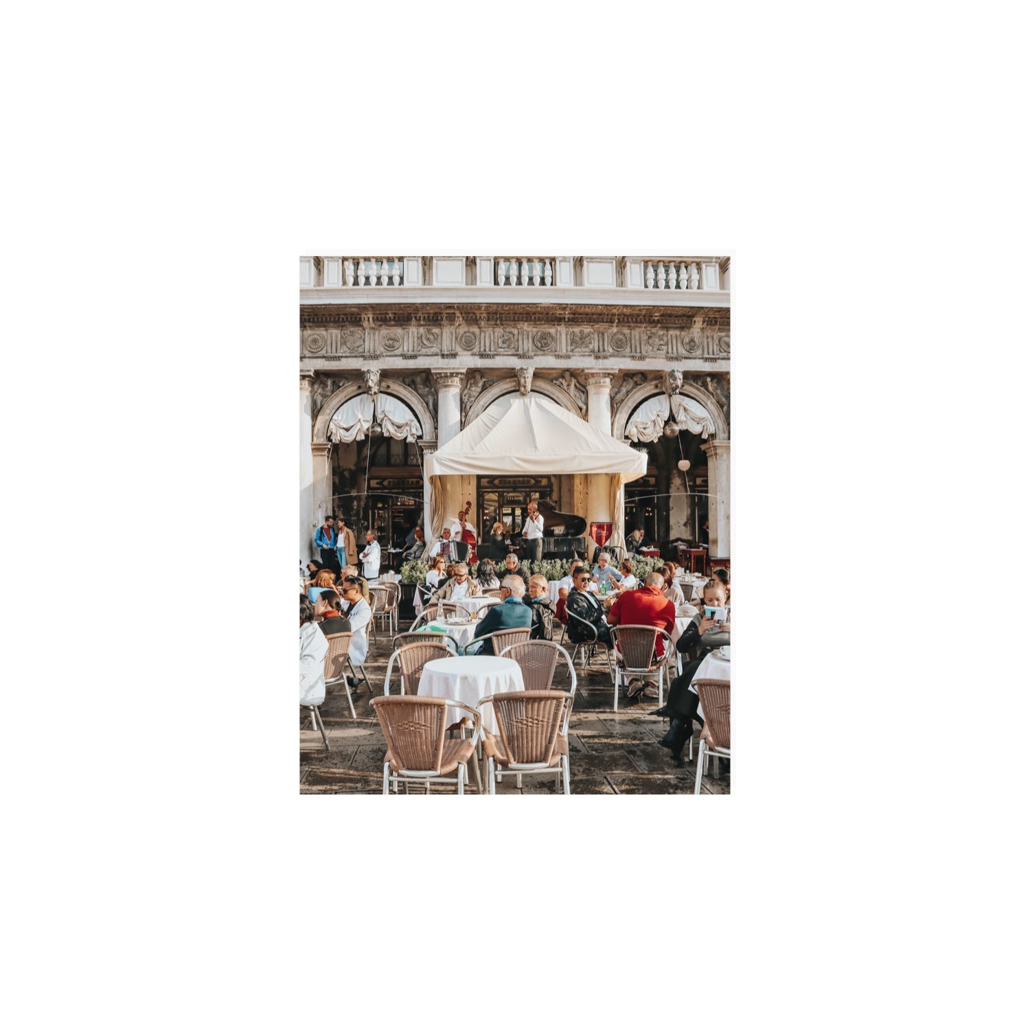 Piazza San Marco Venice Italian wall art 8 x 10 in unframed fine art print