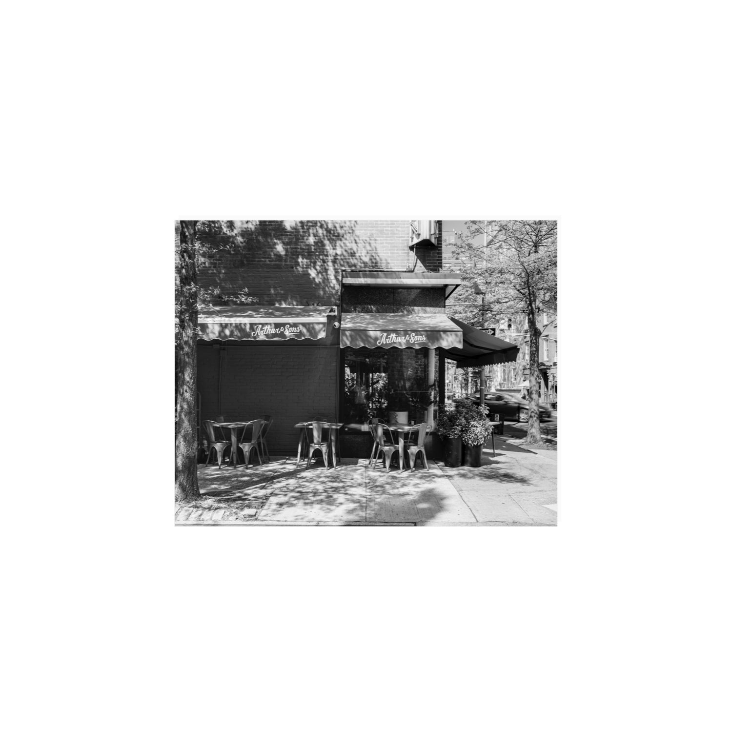 Arthur's Corner New York NYC Restaurant wall art 8 x 10 in unframed fine art print