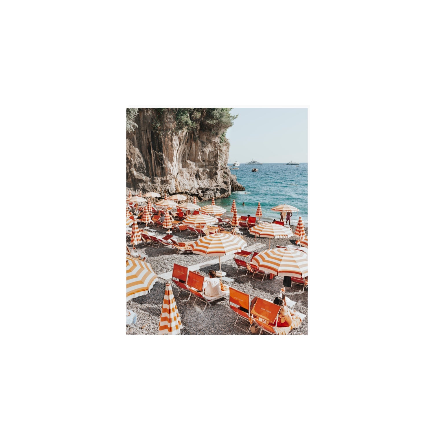 Tangerine Dream fine art print, Positano, Italy, 8 x 10 in, Unframed, Fine Art Print