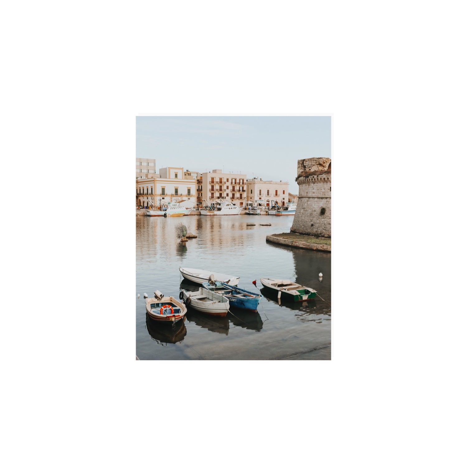Fishing Legacy fine art print, Puglia, Italy, 8 x 10 in, Unframed, Fine Art Print