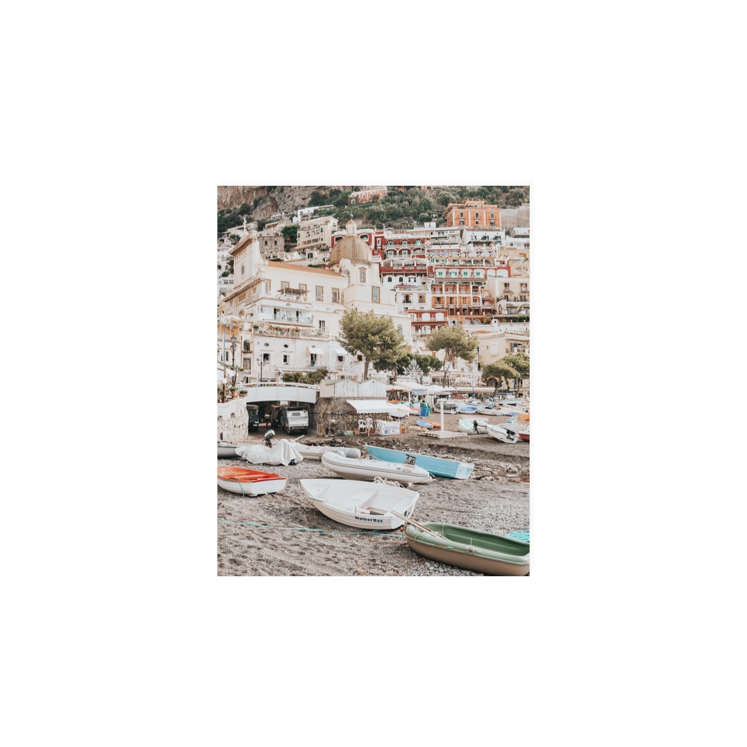 A Memory To Treasure fine art print, Positano, Italy, 8 x 10 in, Unframed, Fine Art Print
