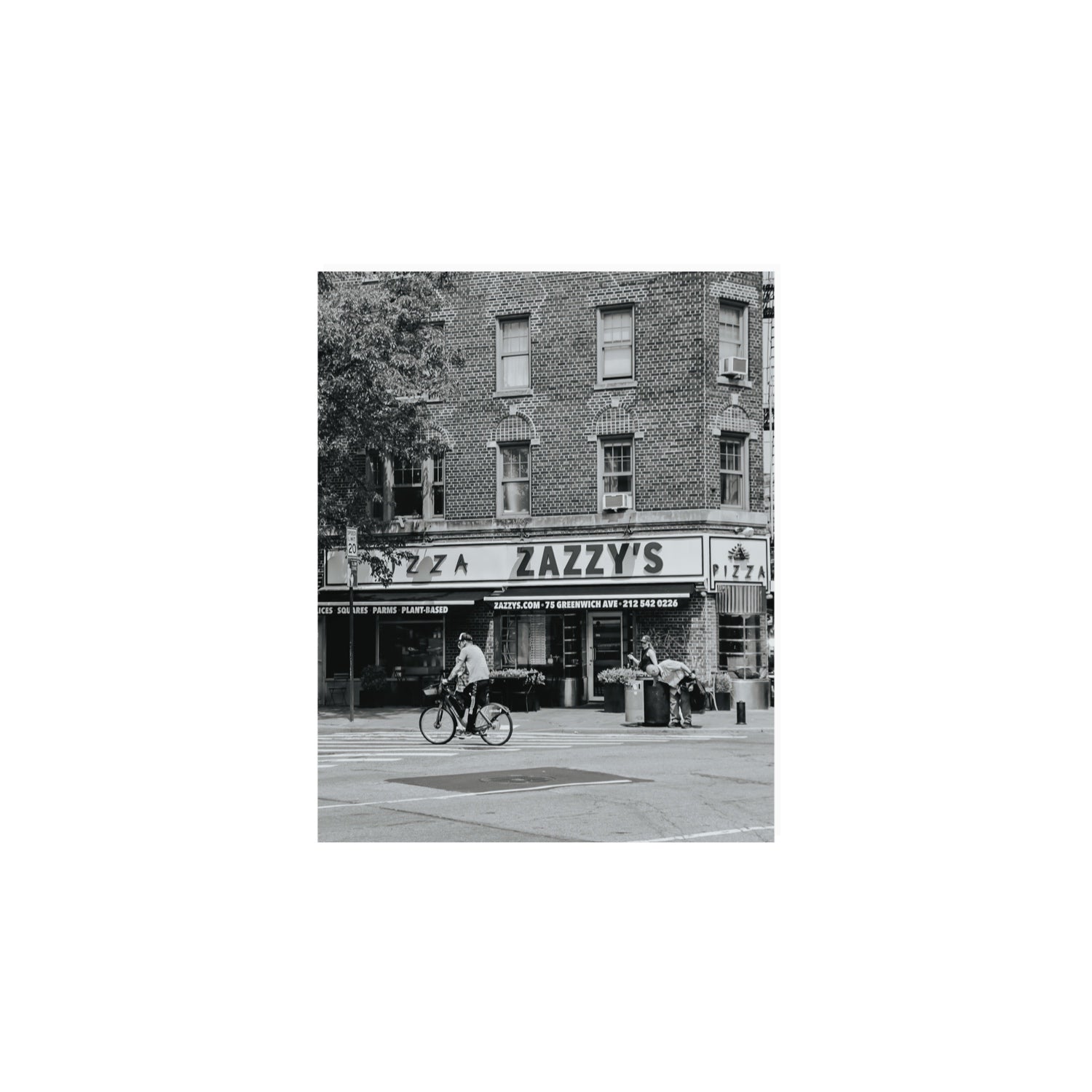 Zazzy's New York NYC Black & White wall art 8 x 10 in unframed fine art print
