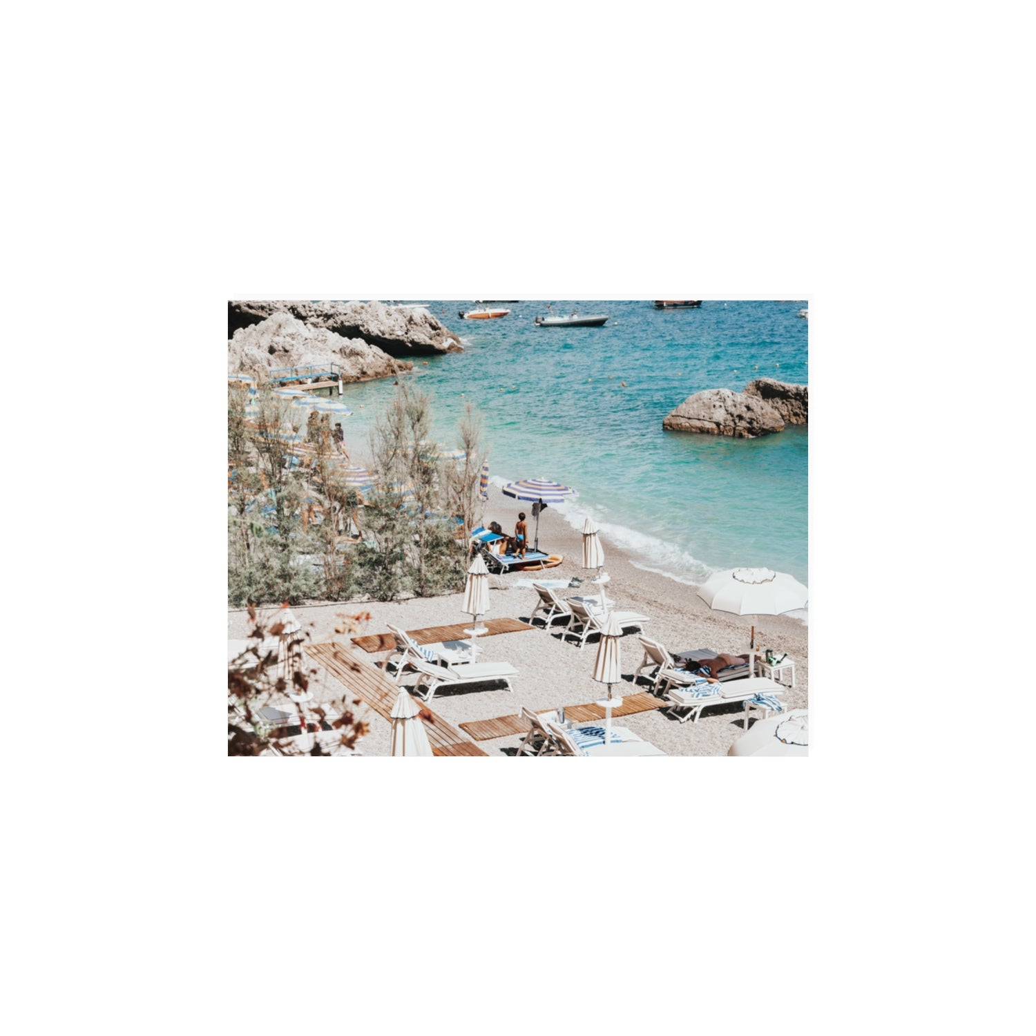Life Could Be A Dream Amalfi wall art 11 x 14 in unframed fine art print