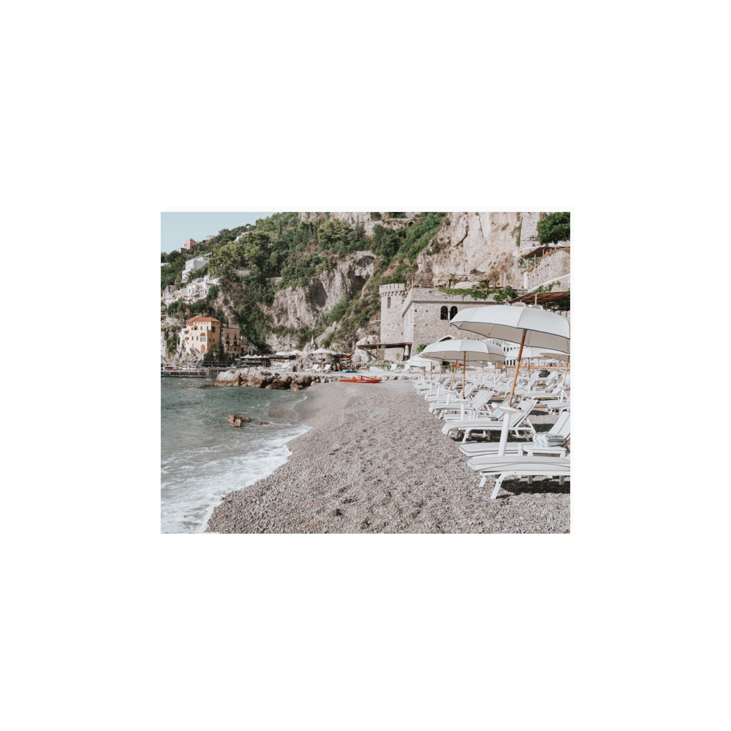 Borgo Santandrea fine art print, Amalfi, Italy, 11 x 14 in, Unframed, Fine Art Print