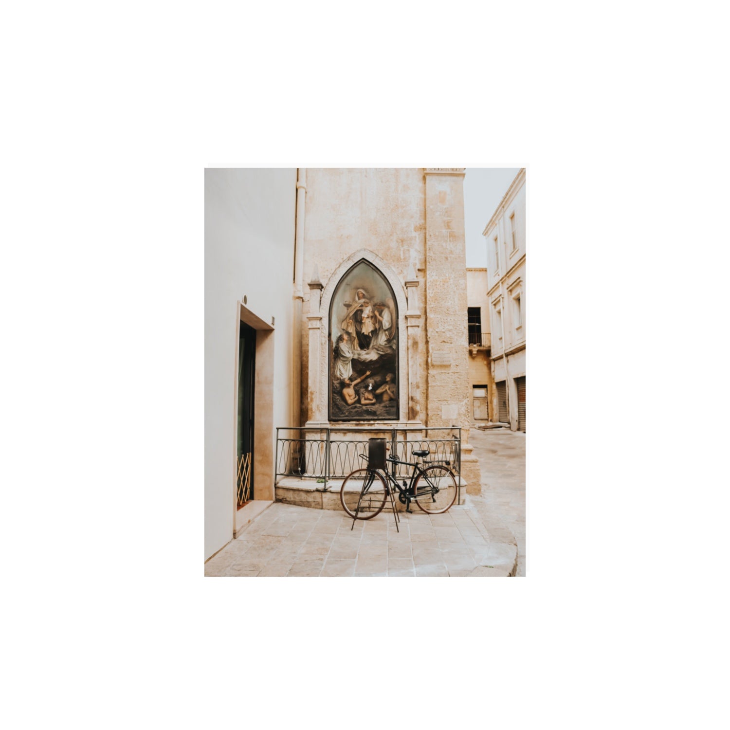 La Chiesa Puglia Otranto Italian wall art 11 x 14 in unframed fine art print
