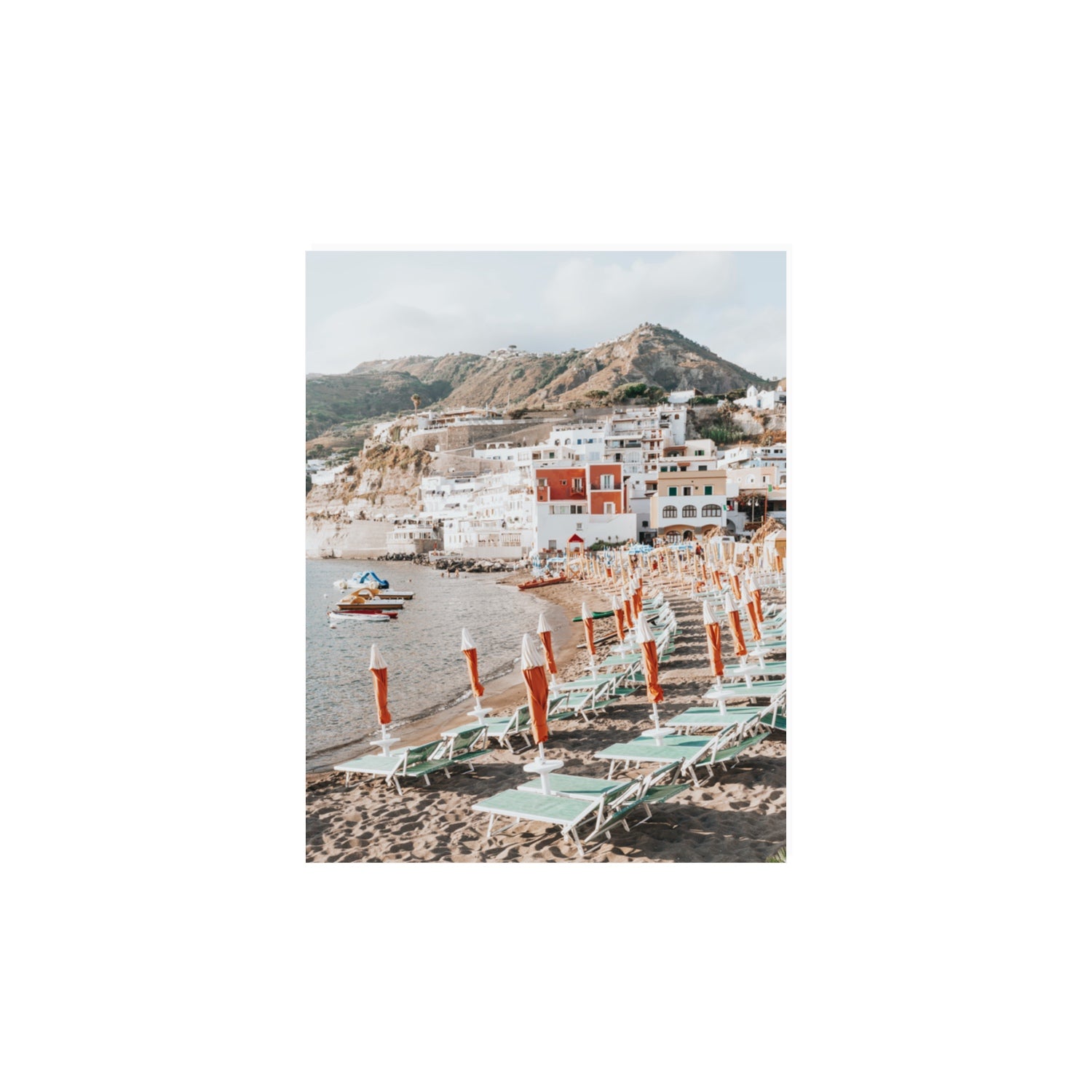 L'Isola del Paradiso Ischia Mediterranean wall art 11 x 14 in unframed fine art print