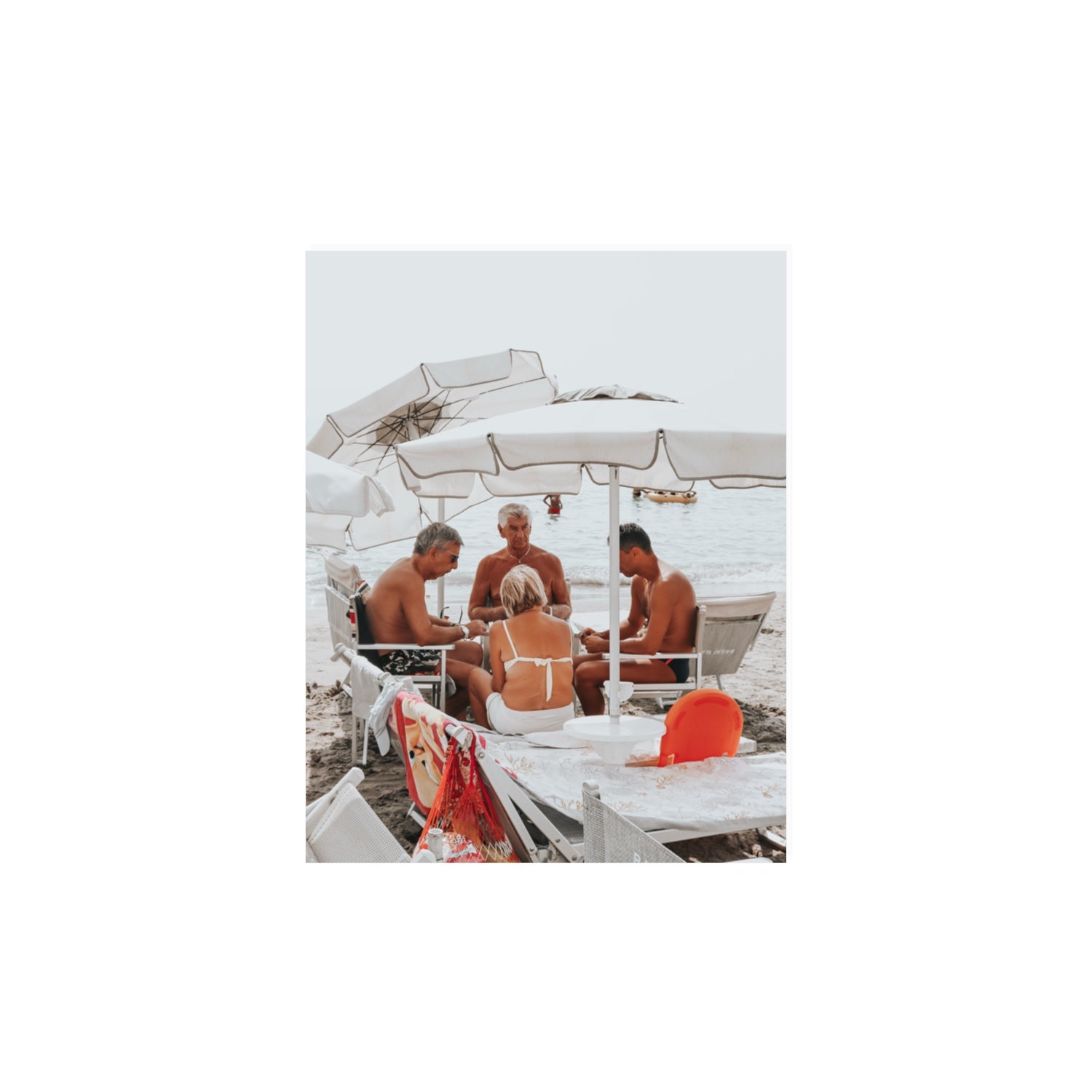 Luck Of The Draw fine art print, Alassio, Italy, 11 x 14 in, Unframed, Fine Art Print